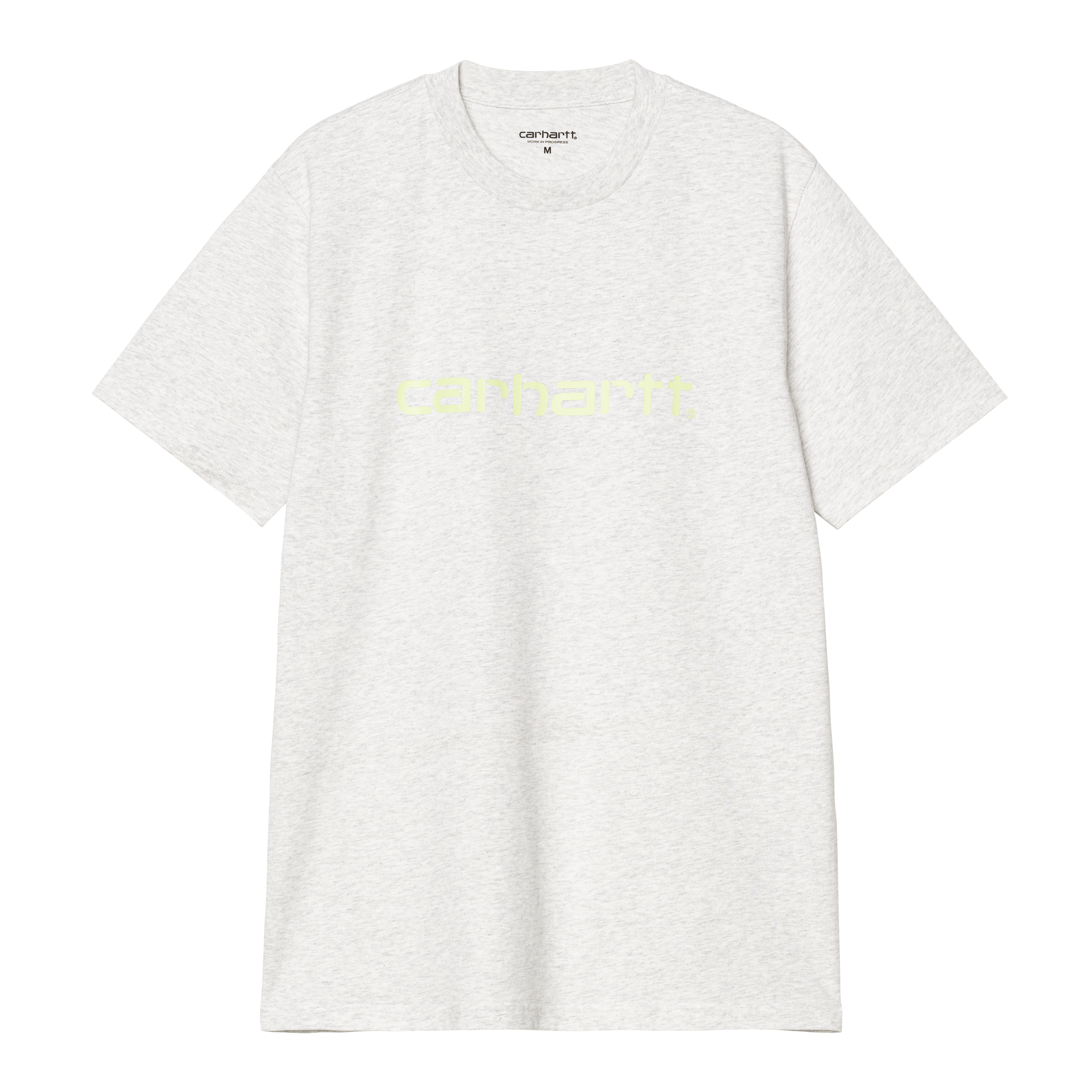 Carhartt WIP Short Sleeve Script T-Shirt em Cinzento