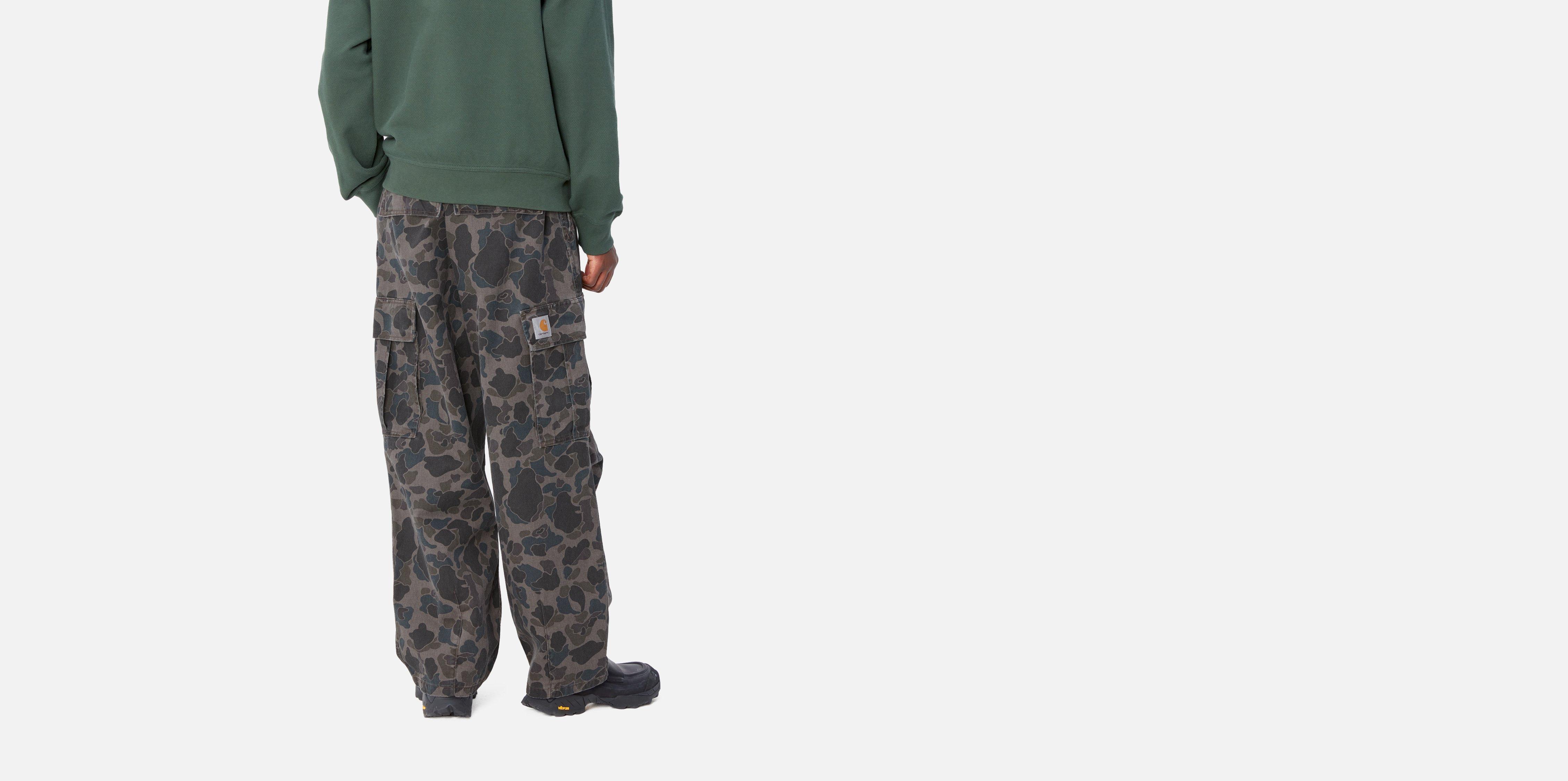 Carhartt WIP Cole Cargo Pant, Camo Duck, Grey | Official