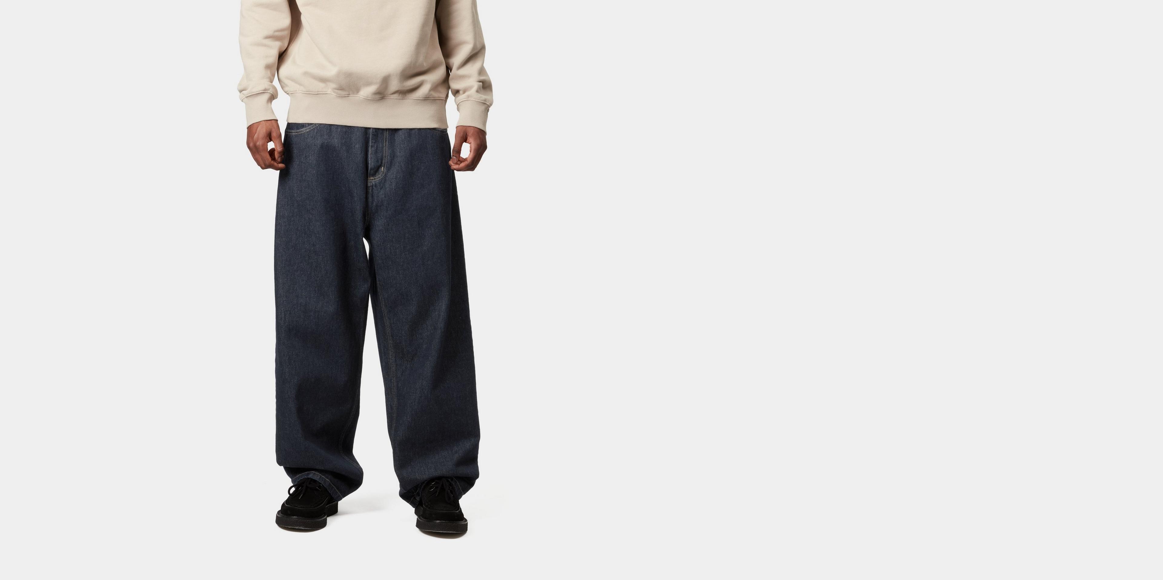 パンツ S CARHARTT WIP BRANDON PANT BLUE RINSED ブランドンパンツ