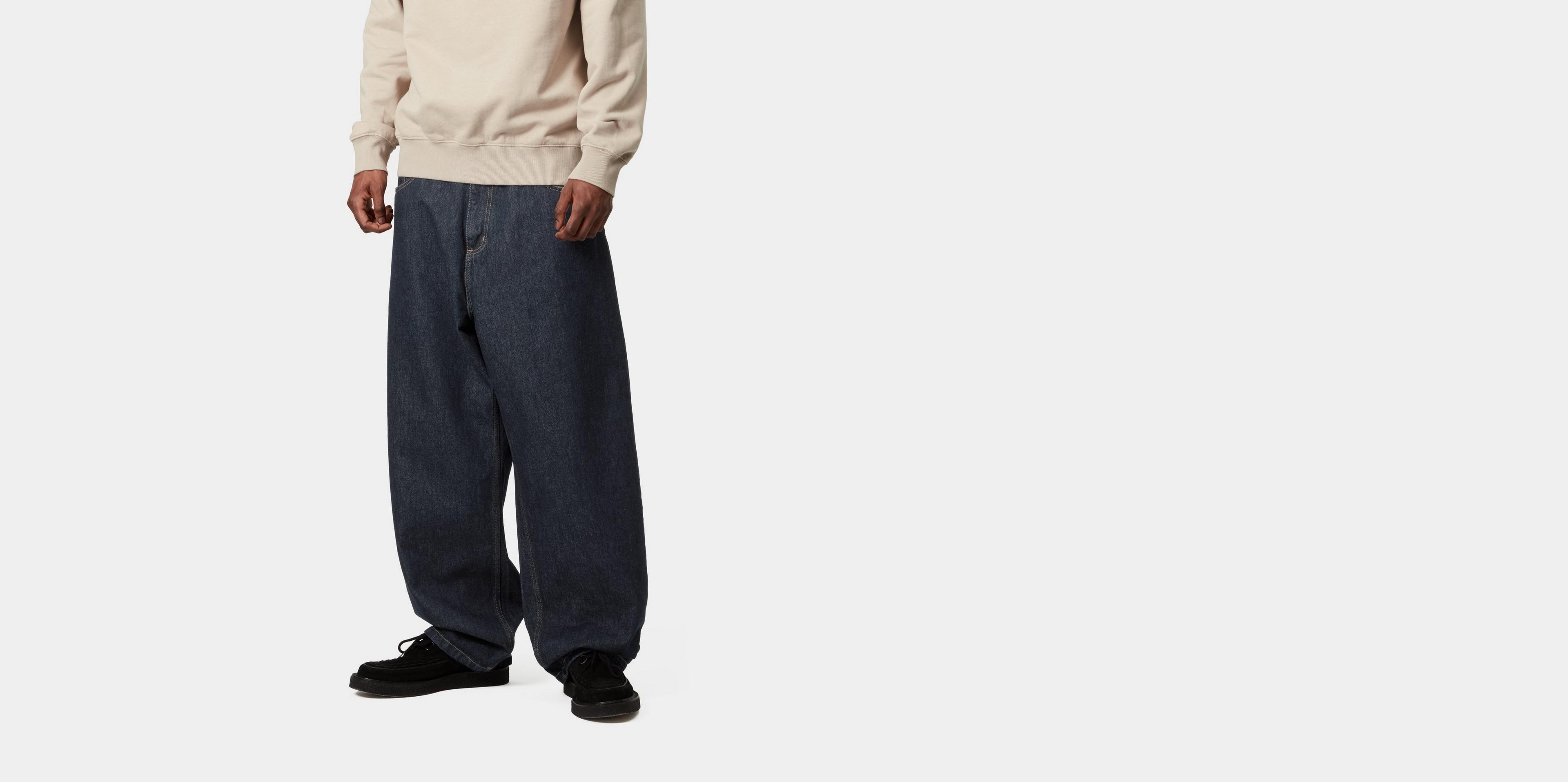 パンツ Carhartt WIP BRANDON PANT Blue rinsed XS Carhartt WIP Women's Brandon Pant | Blue – Page Women's