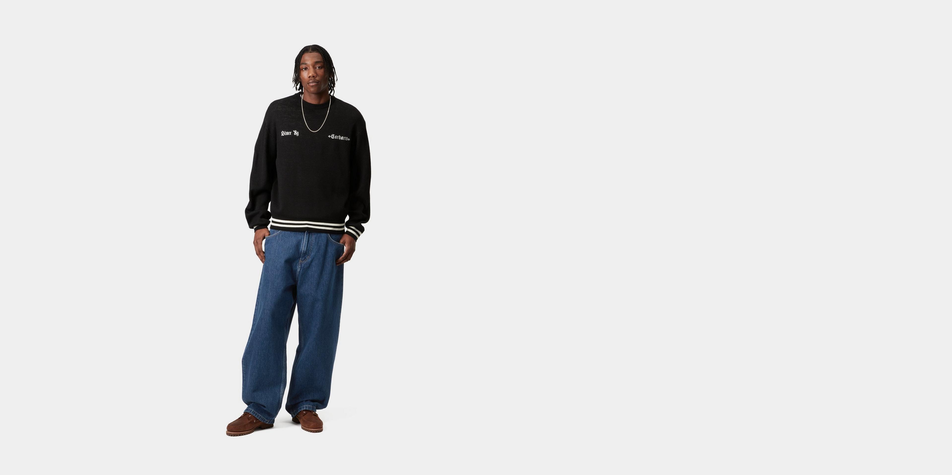 パンツ Carhartt WIP BRANDON PANT Blue rinsed L Carhartt WIP Brandon Pant | Blue (rinsed) | Official