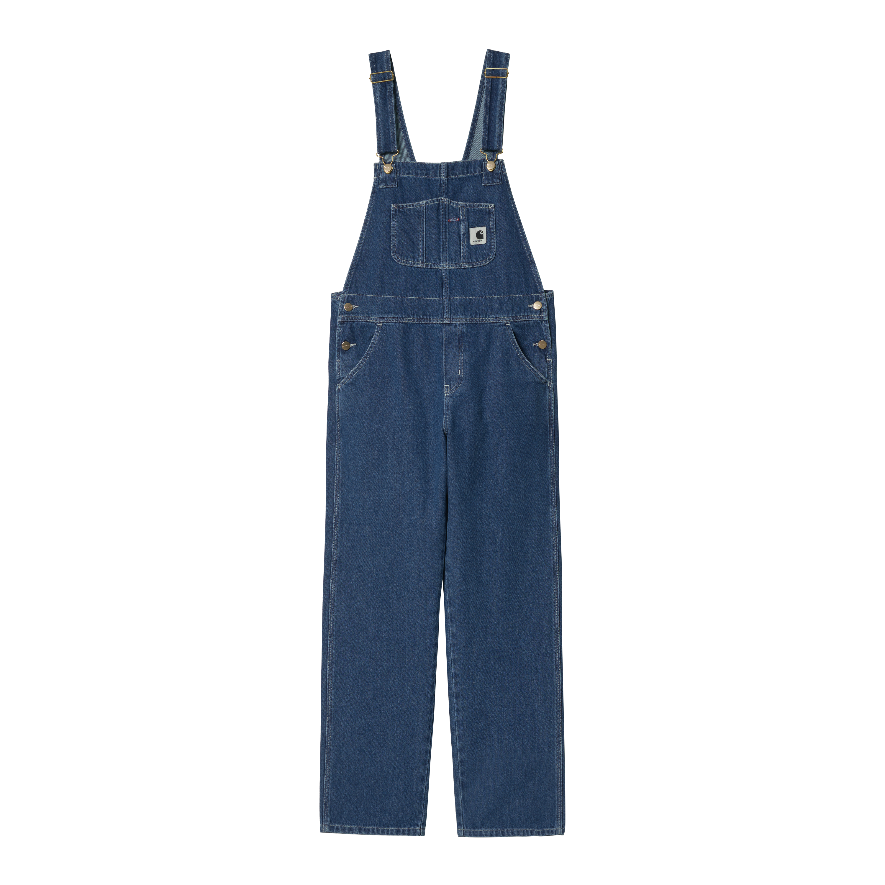 Carhartt womens Denim Double Front Bib OverallsWork Utility Coveralls :  : Clothing, Shoes & Accessories