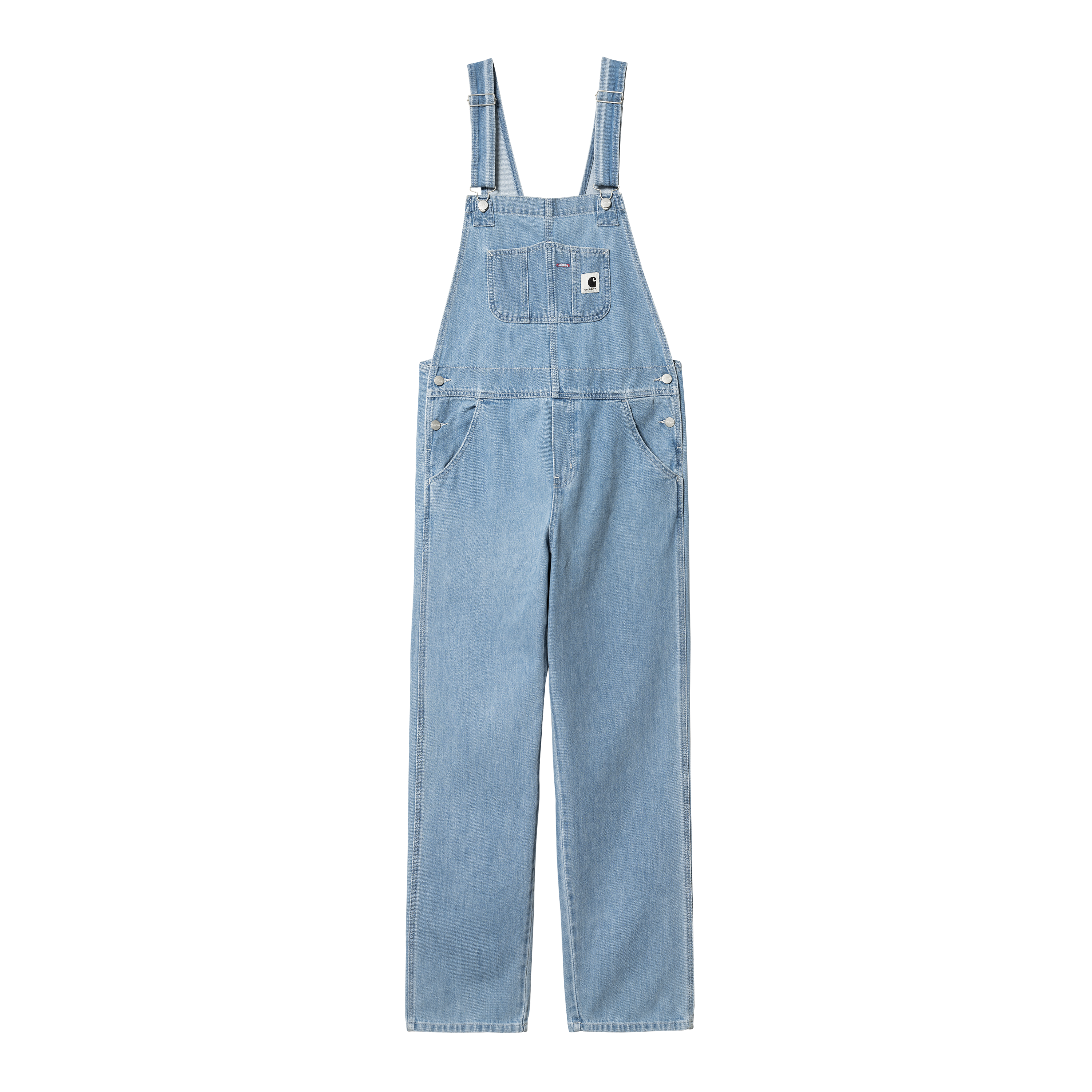 Carhartt WIP Women’s Bib Overall Straight in Blue