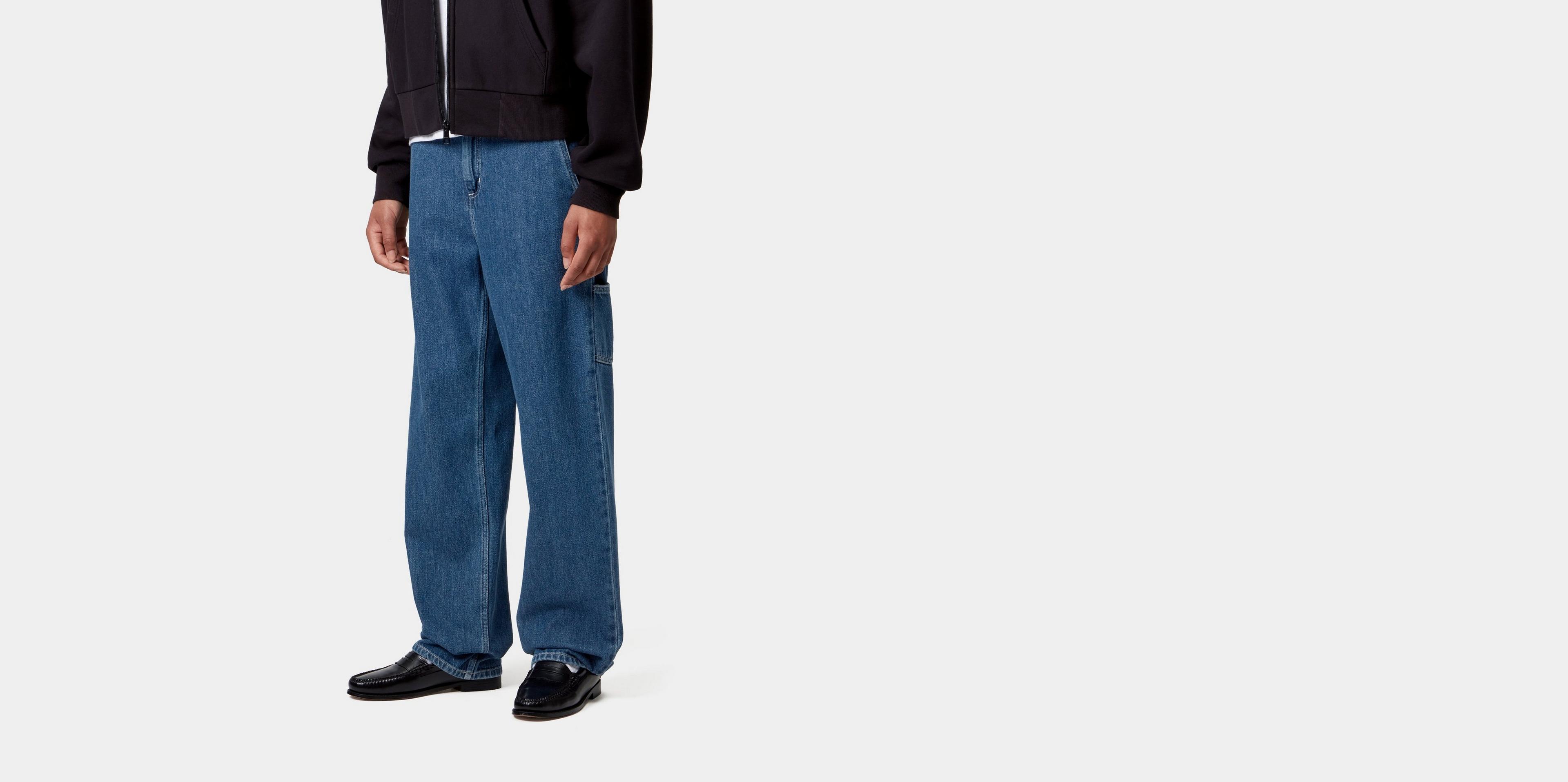 Carhartt WIP W' Pierce Pant Straight, Blue | Official Online