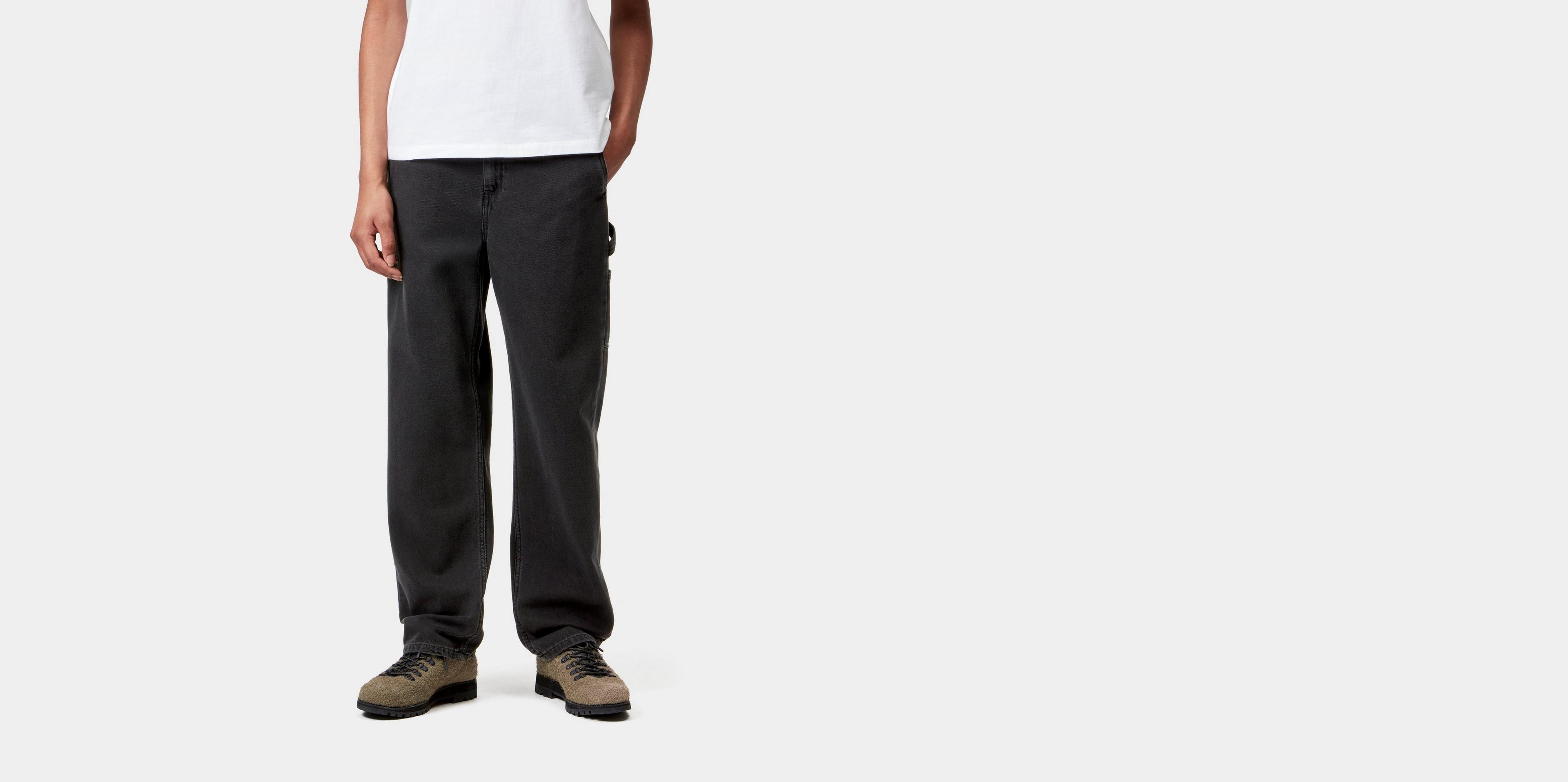 ボトムスその他 Carhartt WIP Pierce Pant Straight Black Chalk Wash Carhartt WIP W' Pierce Pant Straight, Black | Official