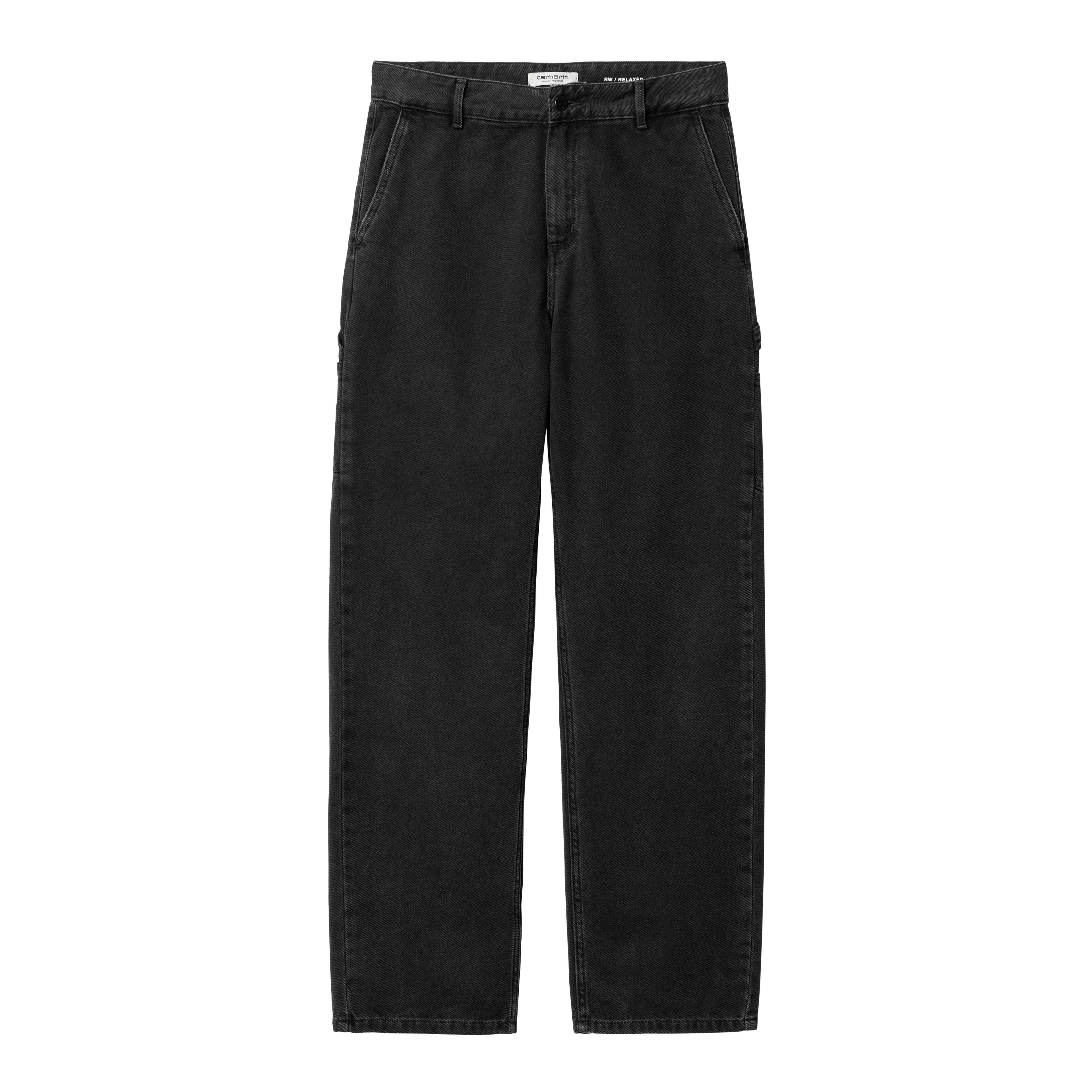 ボトムスその他 Carhartt WIP Pierce Pant Straight Black Chalk Wash Carhartt WIP W' Pierce Pant Straight, Black | Official
