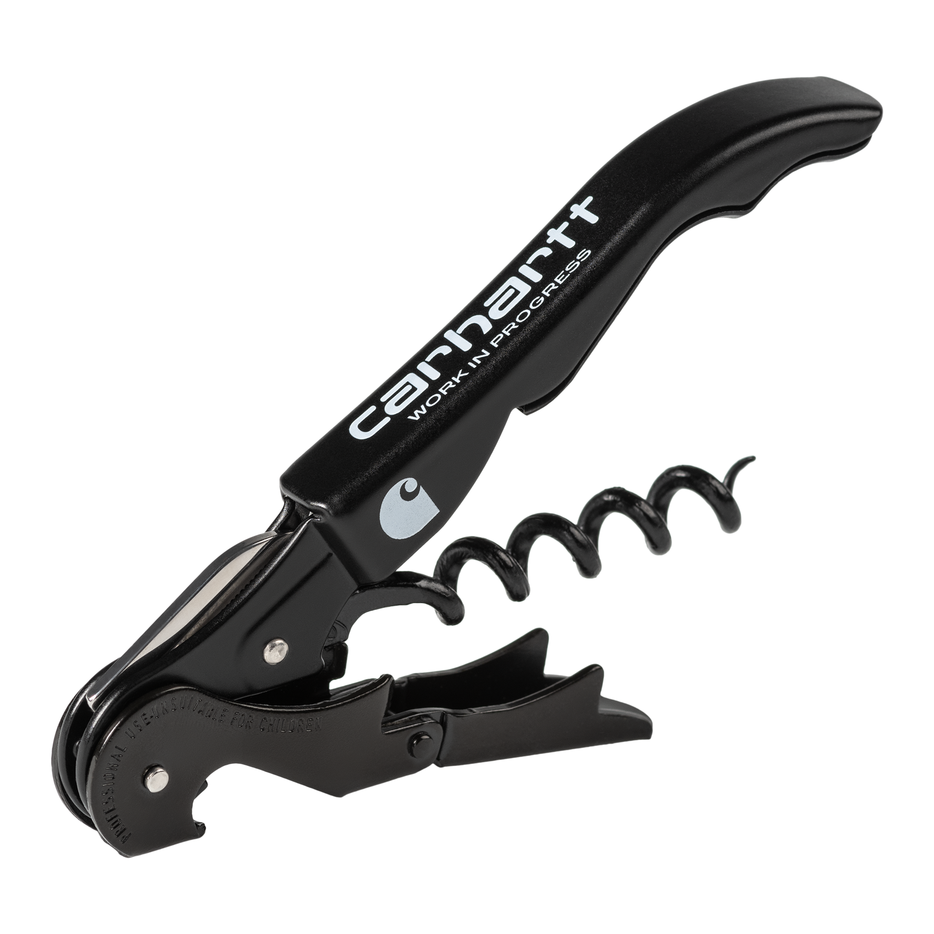 Carhartt WIP Script Pulltap’s Corkscrew in Black