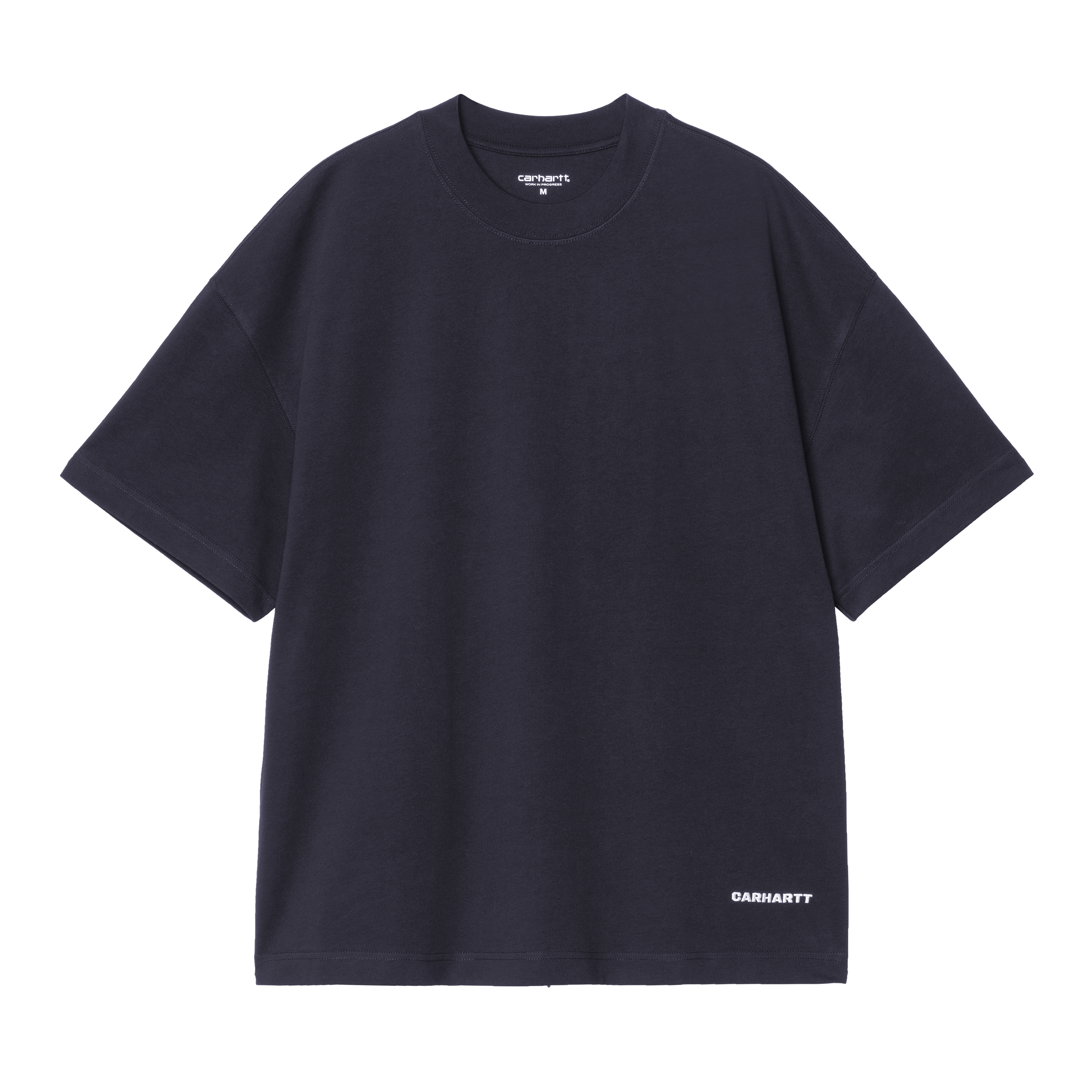 Carhartt WIP S/S Postal Zip Shirt, Black / Wax | Official Online Store