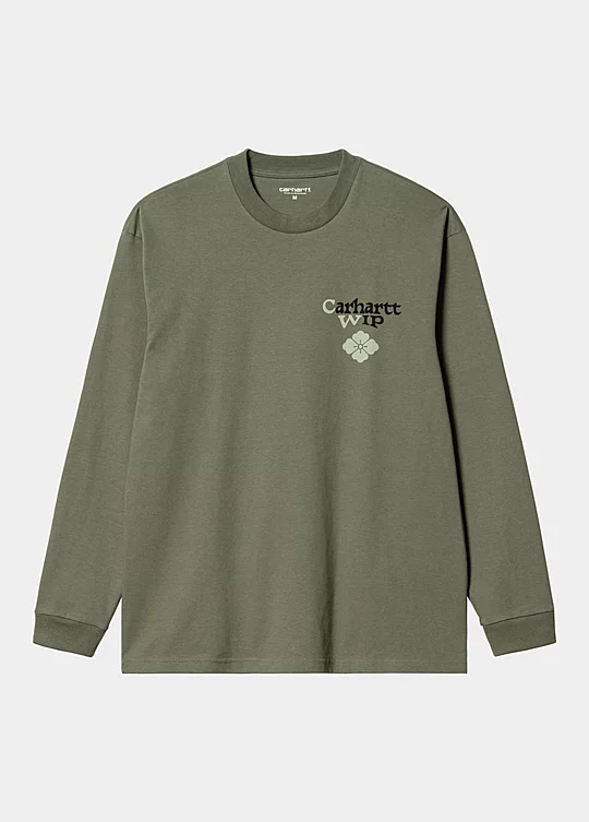 Carhartt WIP Long Sleeve Buffalo T-Shirt en Verde
