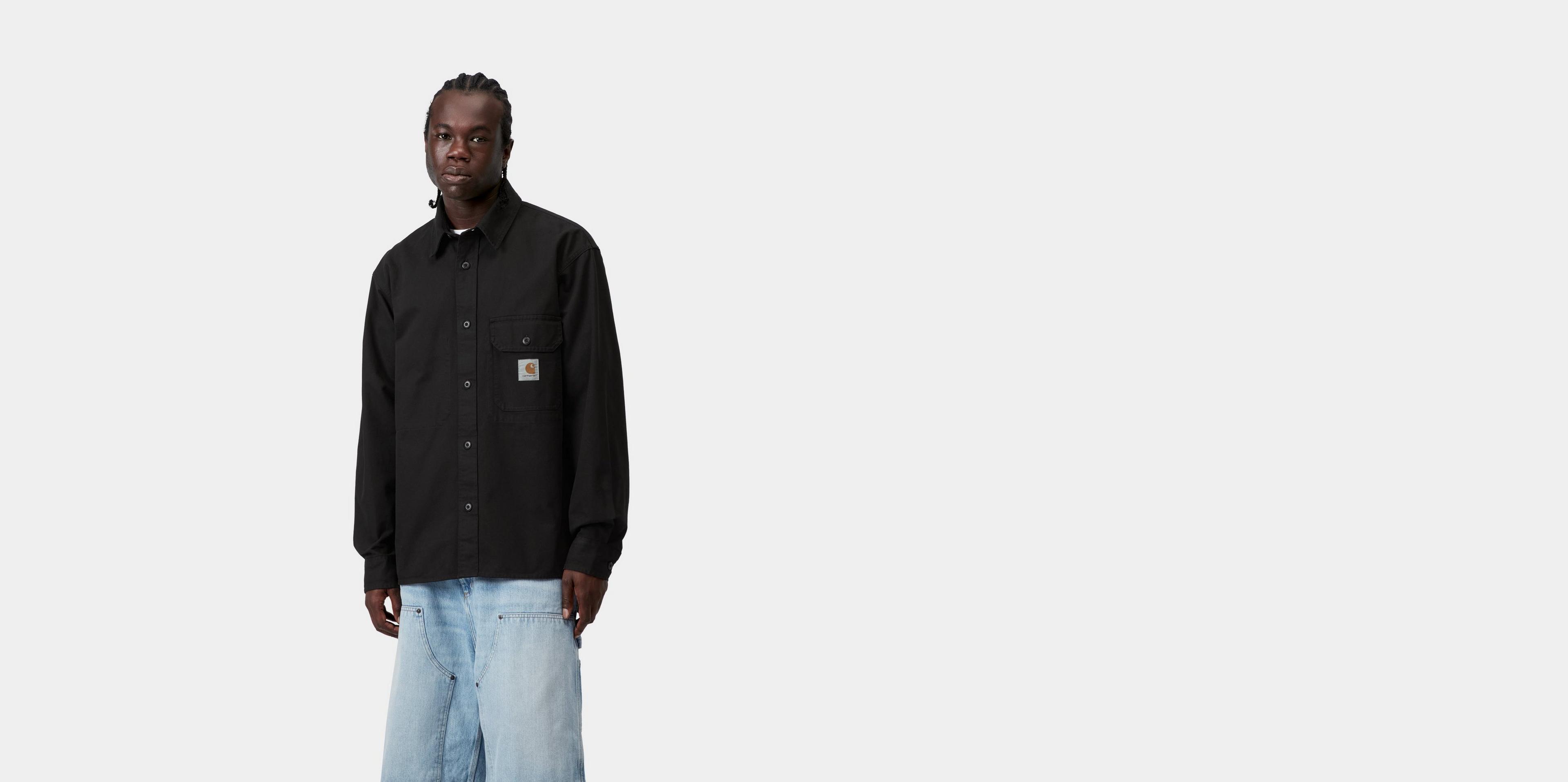 Carhartt WIP Reno Shirt Jac, Black | Official Online Store