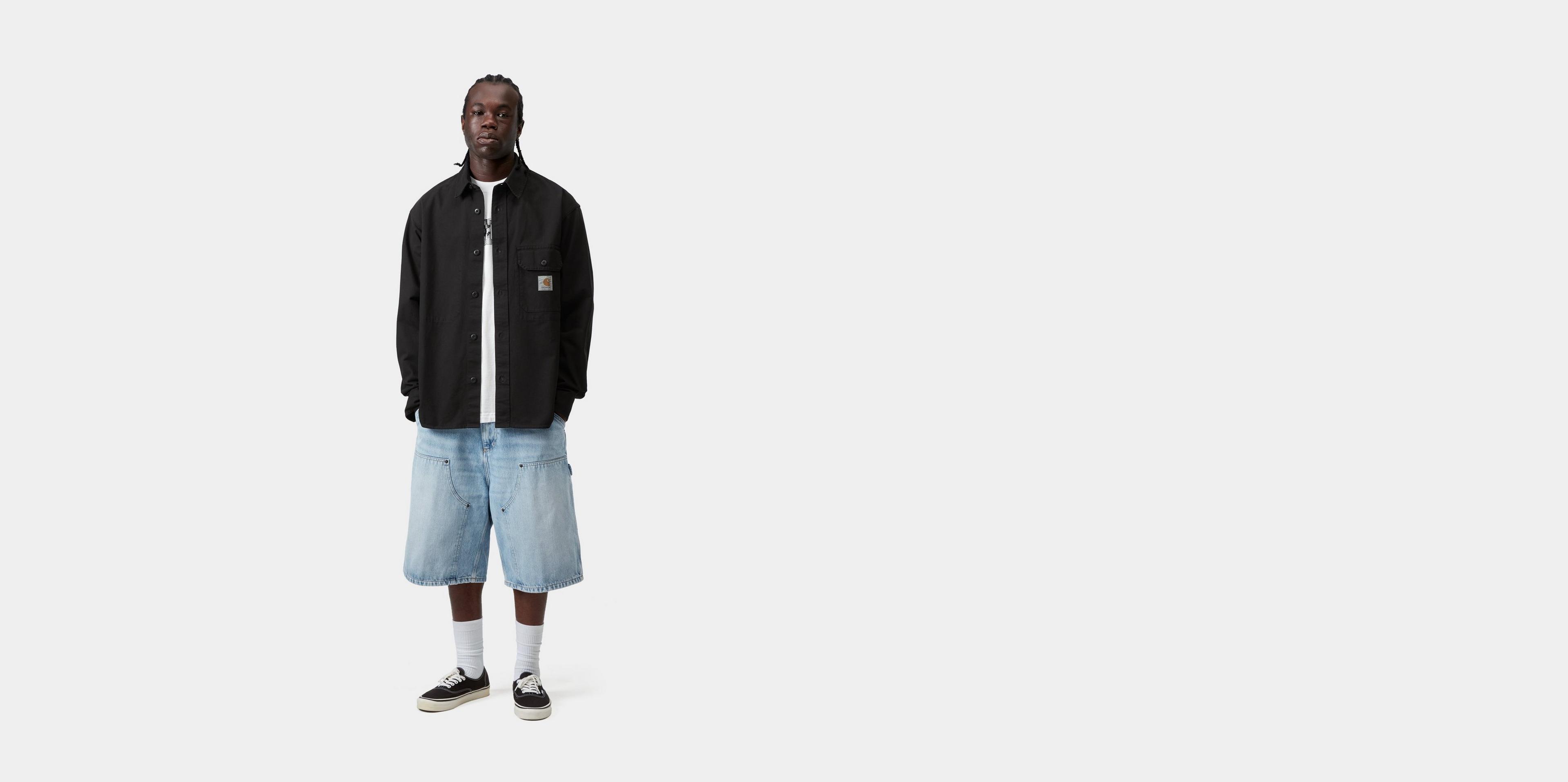 Carhartt WIP Reno Shirt Jac, Black | Official Online Store