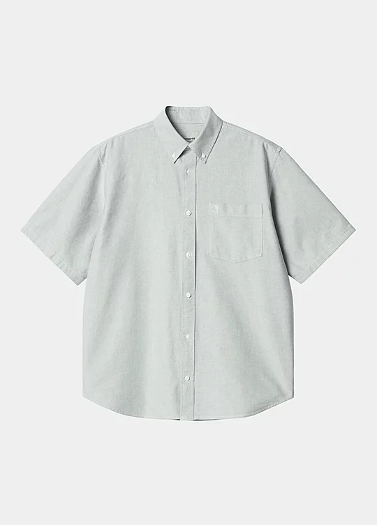 Carhartt WIP Short Sleeve Braxton Shirt en Verde