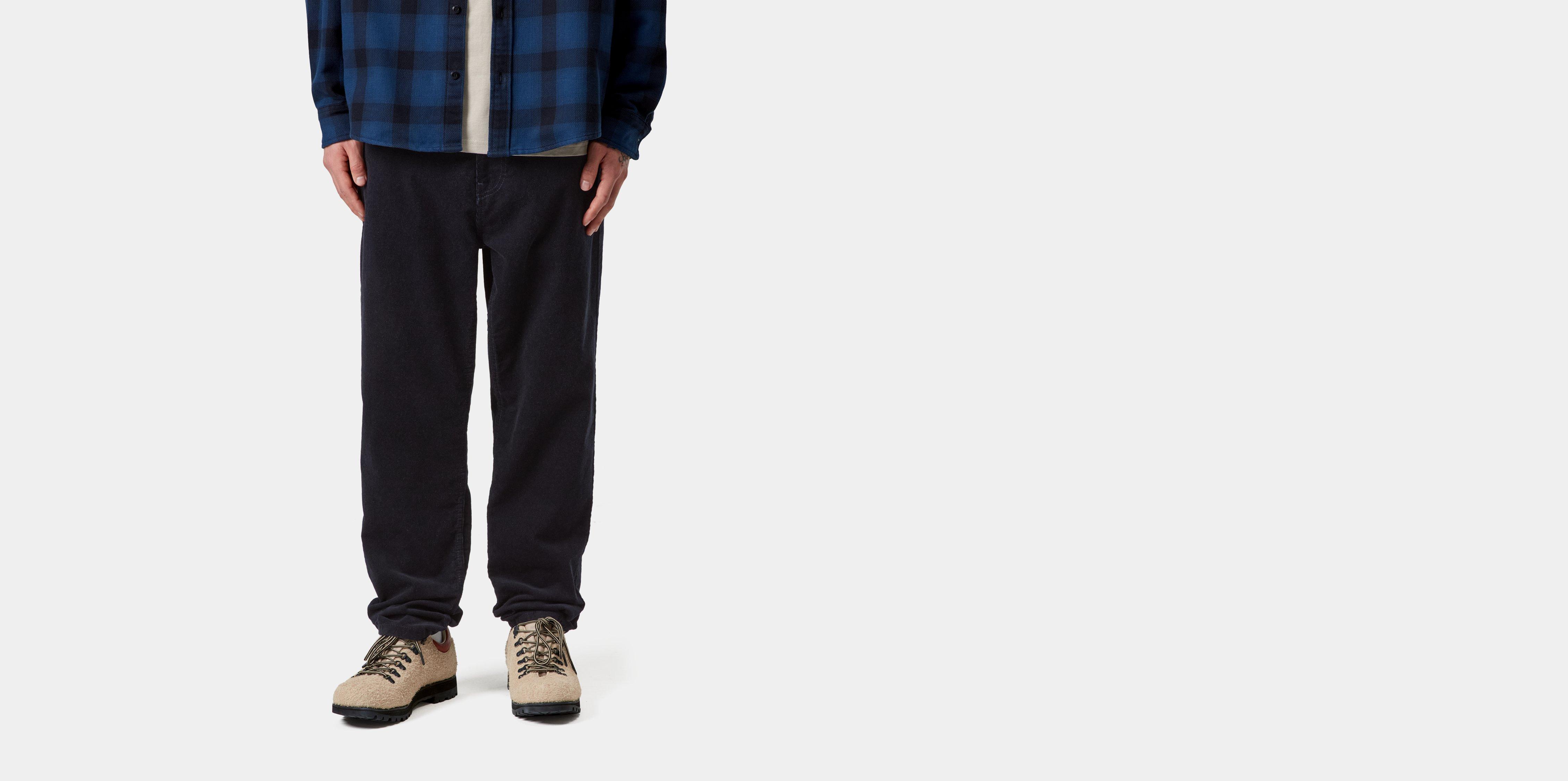 Carhartt WIP Newel Pant Dark Navy rinsed | blue | 26 | Men