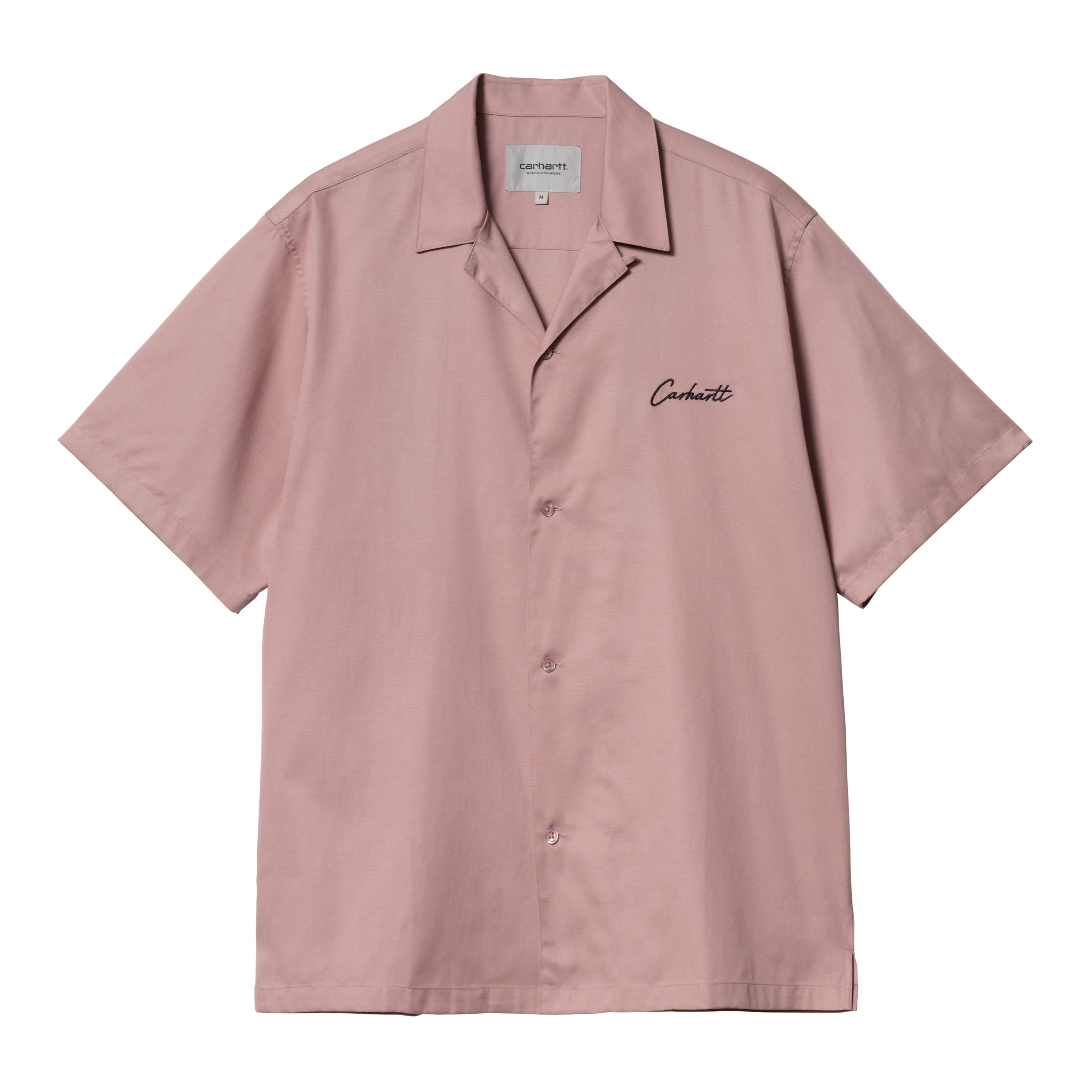 Carhartt WIP Short Sleeve Delray Shirt em Rosa