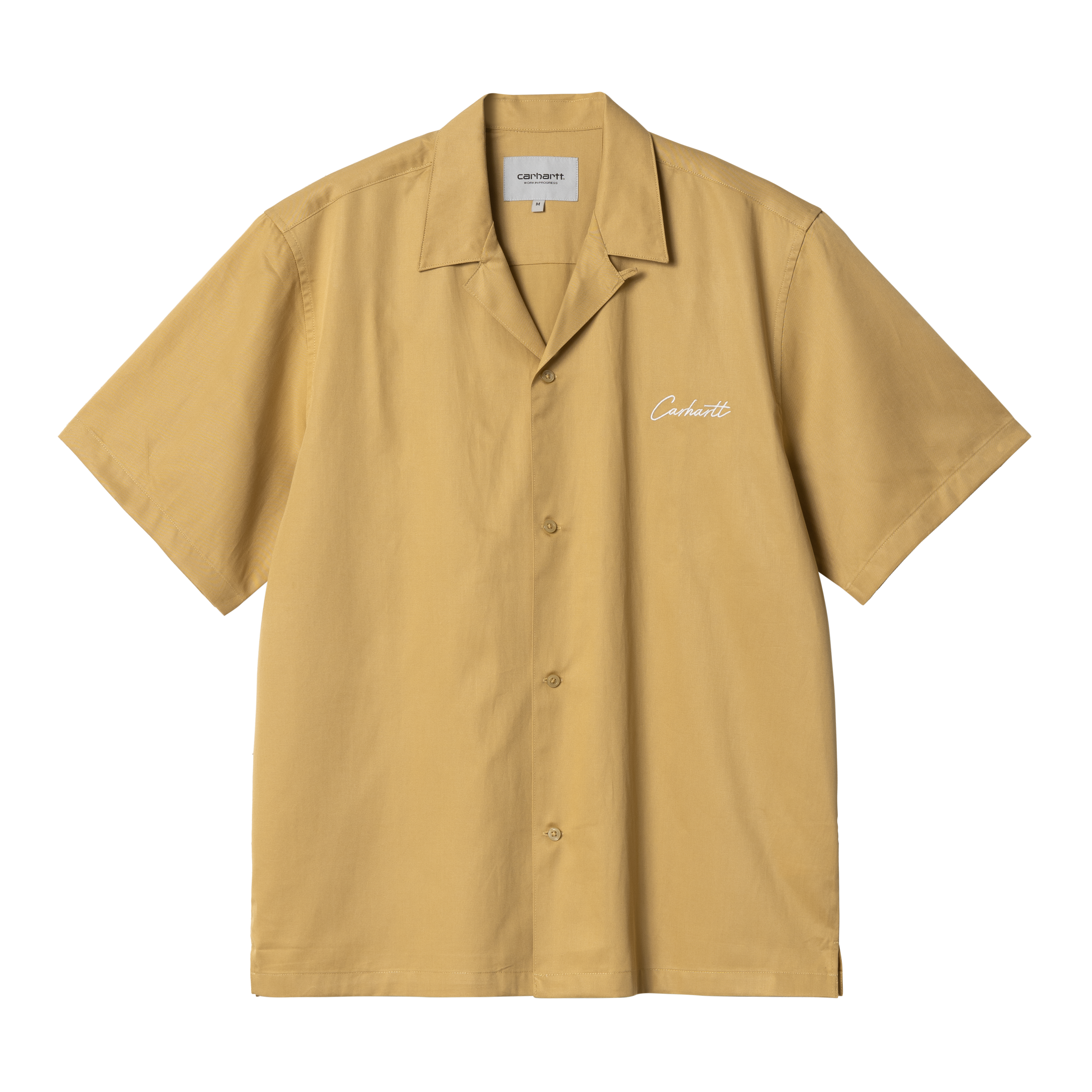 Carhartt WIP Short Sleeve Delray Shirt in Beige