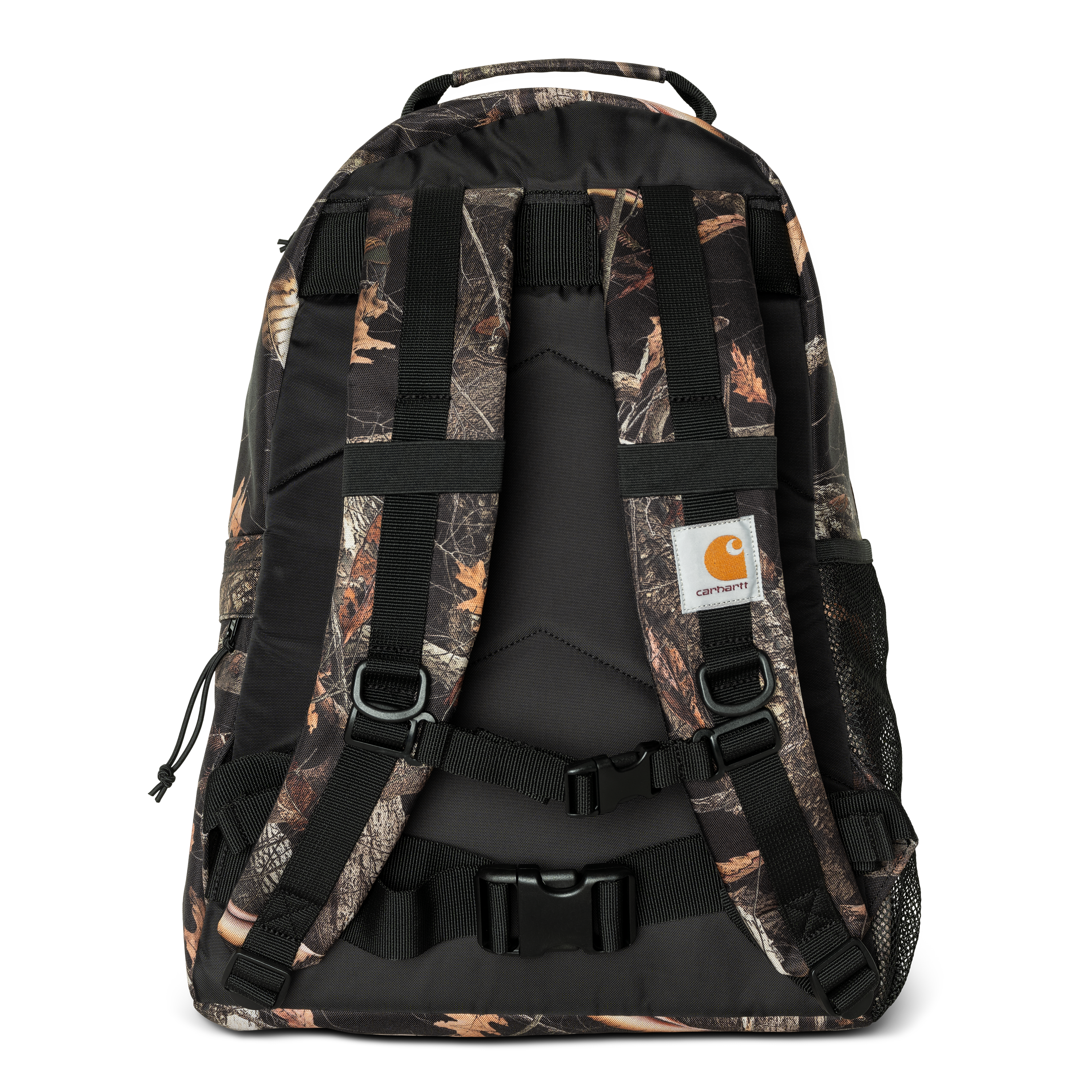 Carhartt WIP Kickflip Backpack, Camo Feather Tree, Black