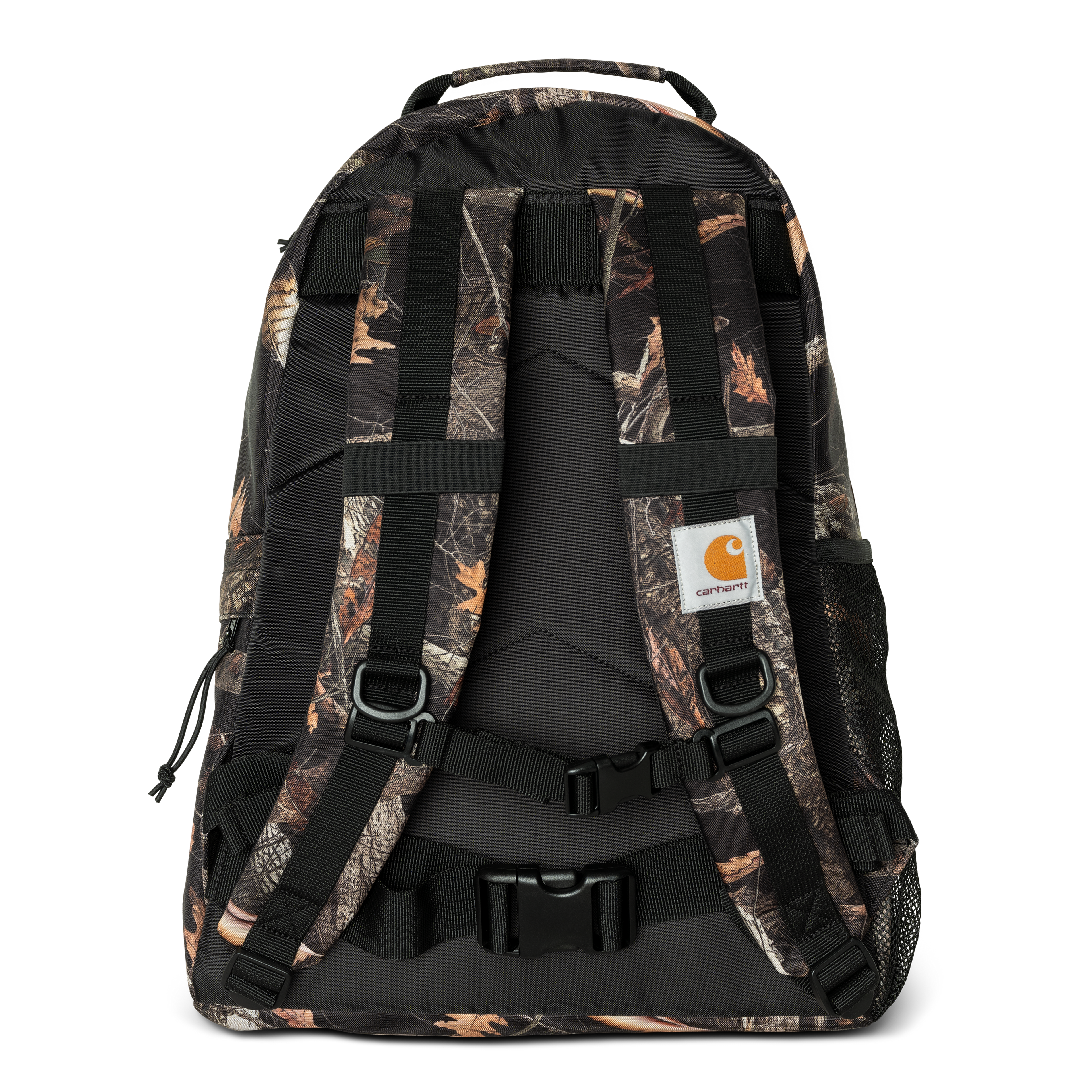 Carhartt WIP Kickflip Backpack, Camo Feather Tree, Black