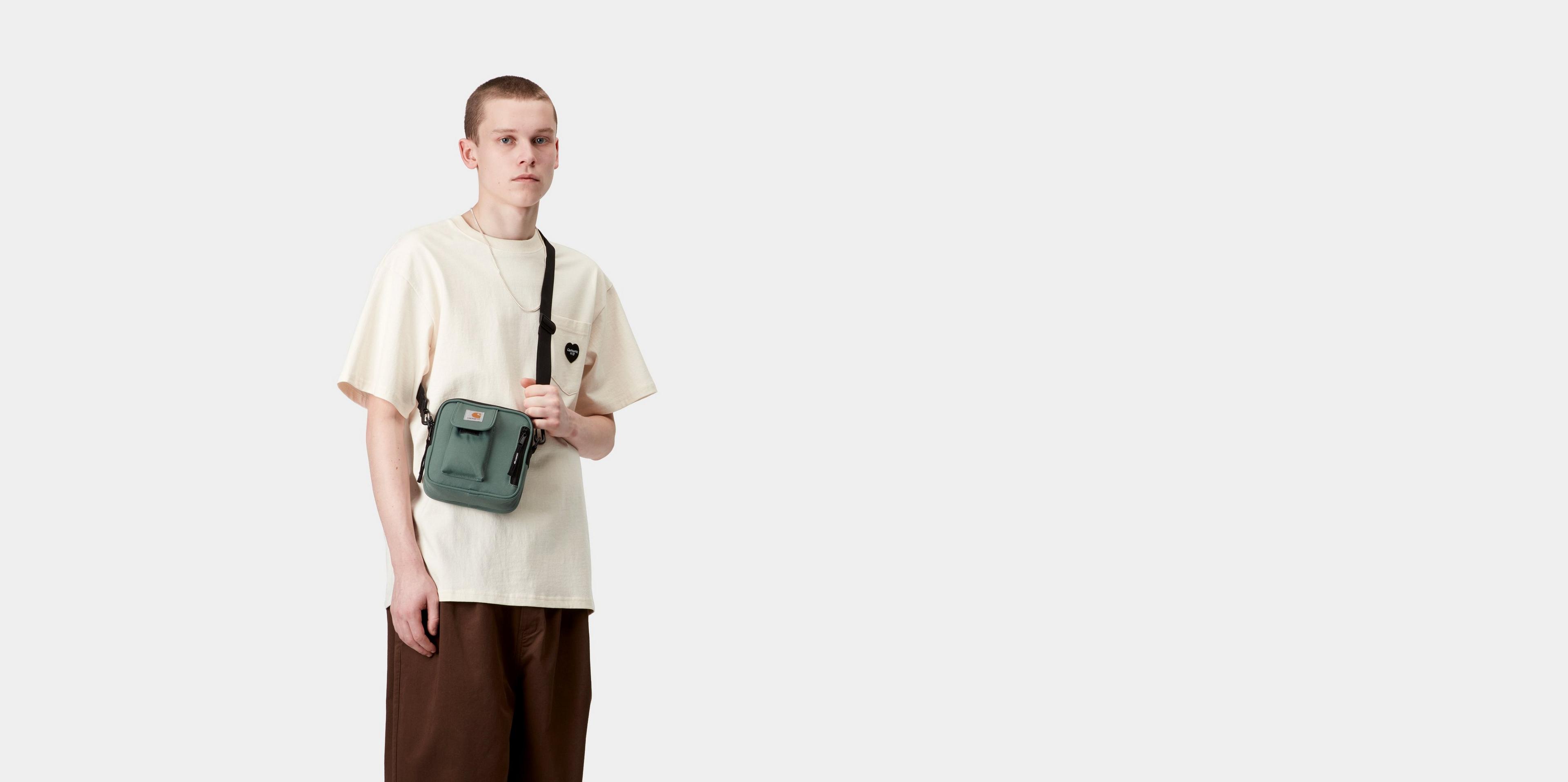 ★21-22新作★CARHARTT★ESSENTIALS BAG SMALL Carhartt WIP Essentials Bag | Black | Official Carhartt WIP