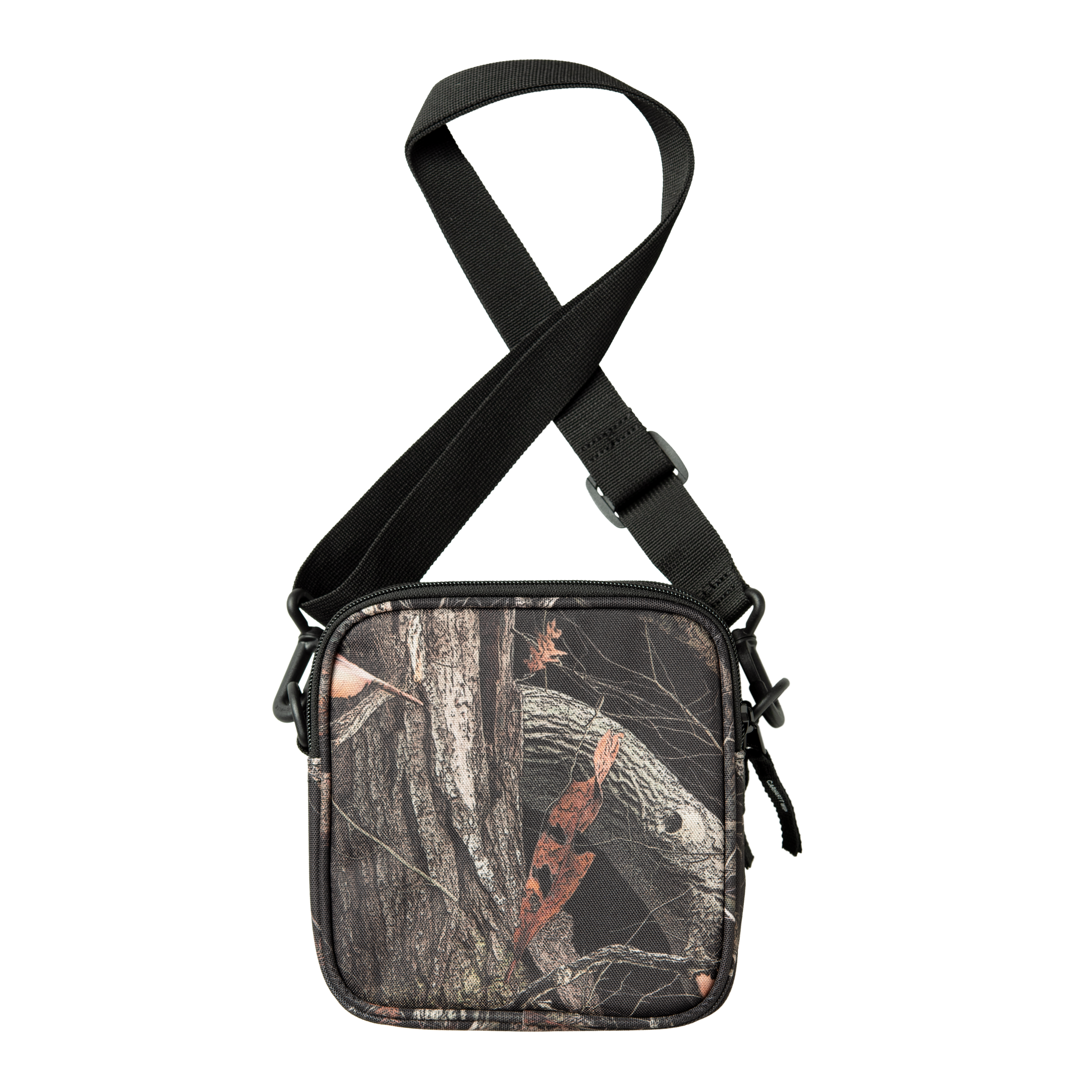 Carhartt WIP Essentials Bag, Small, Camo Feather Tree, Black