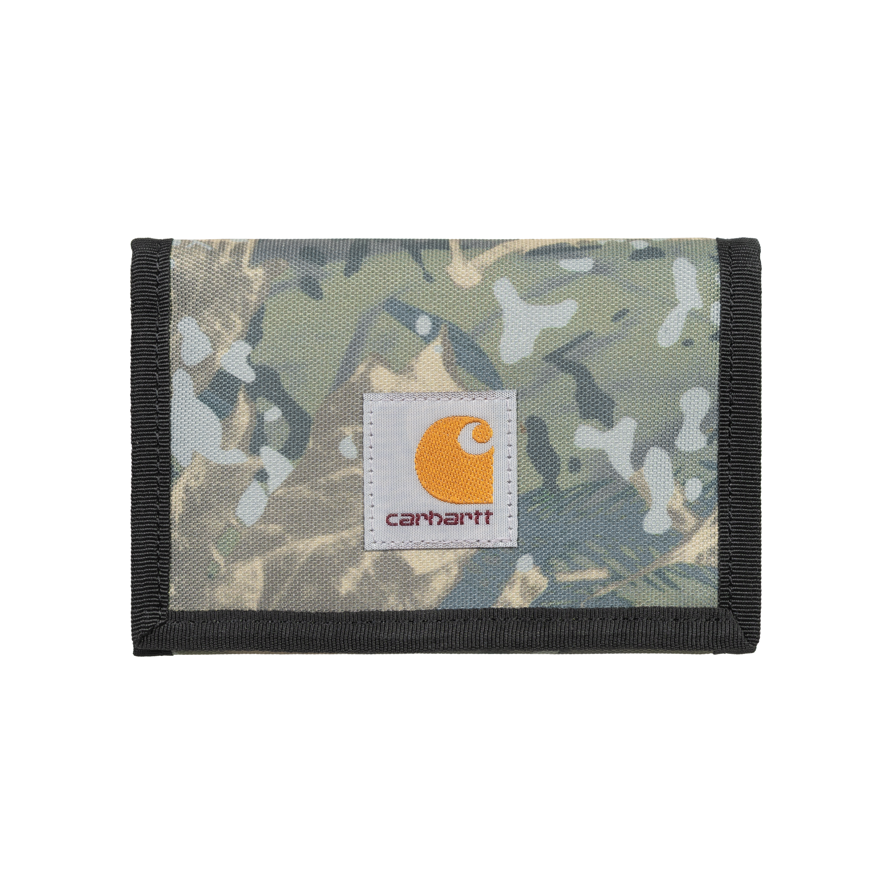 Carhartt WIP Alec Wallet Camo Combi, Green | green|camo