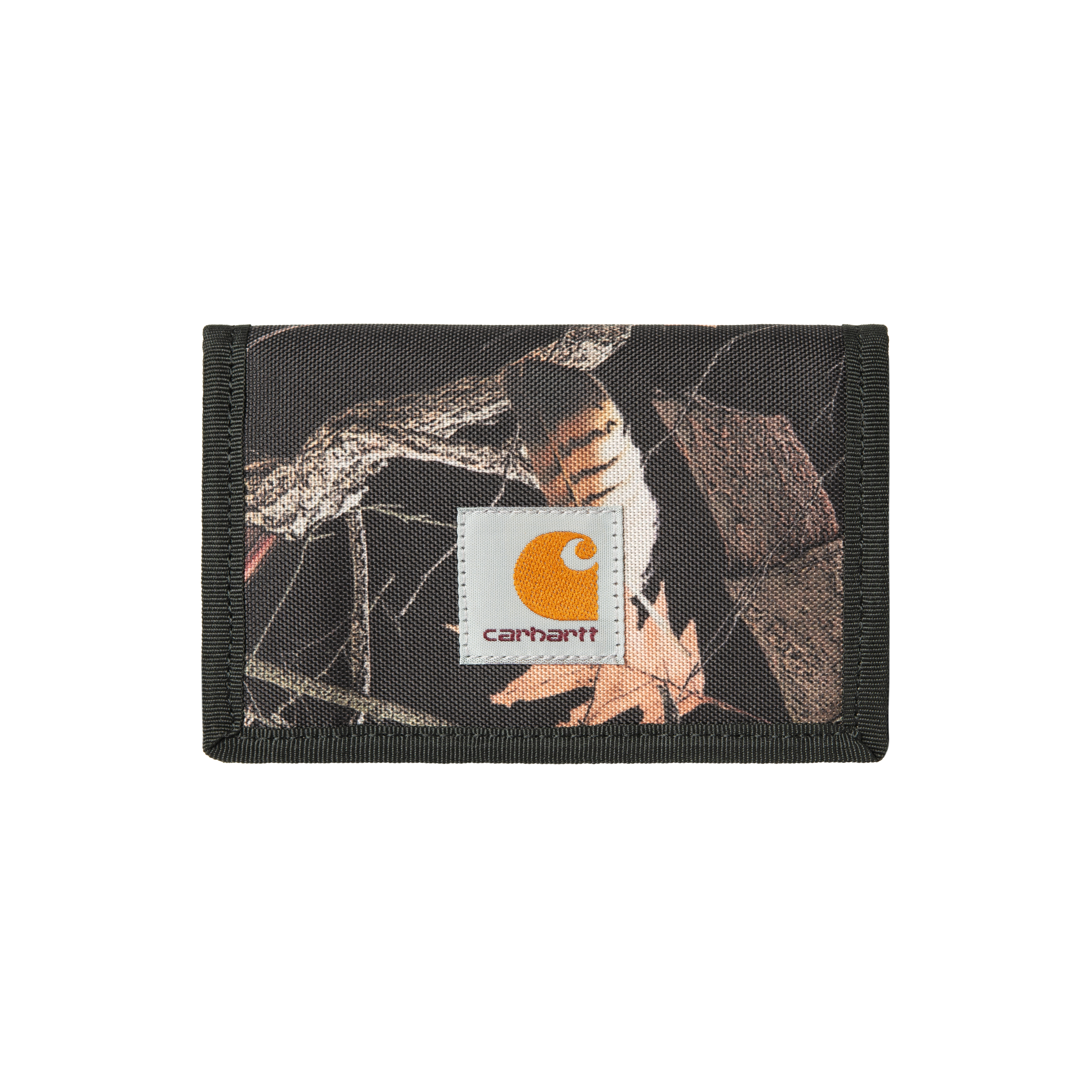 Carhartt WIP Alec Wallet Camo Feather Tree, Black | multicolor|black|camo
