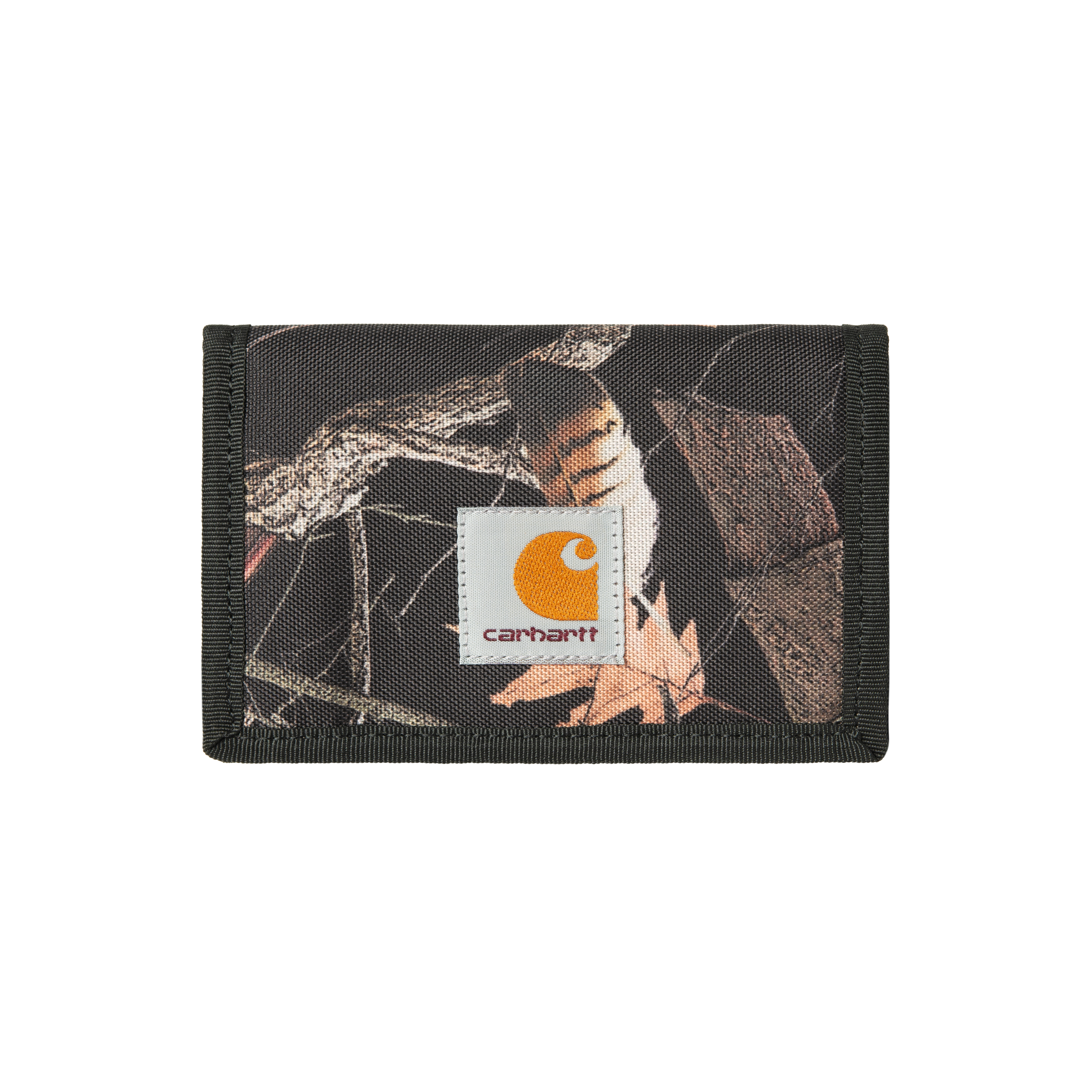 Carhartt WIP Alec Wallet, Camo Feather Tree, Black | Official