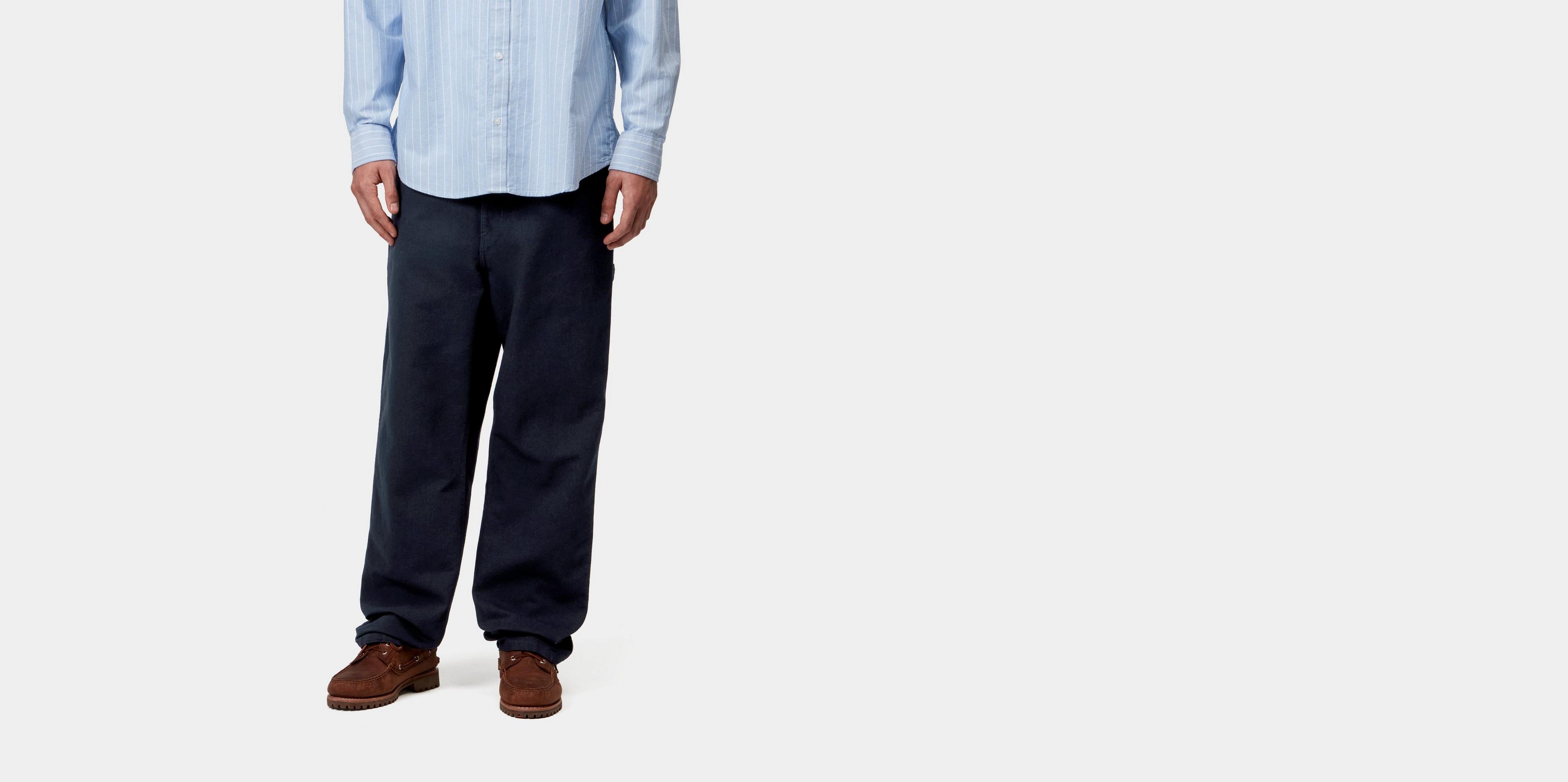 Carhartt WIP Single Knee Pant, Dark Navy | Official Online Store