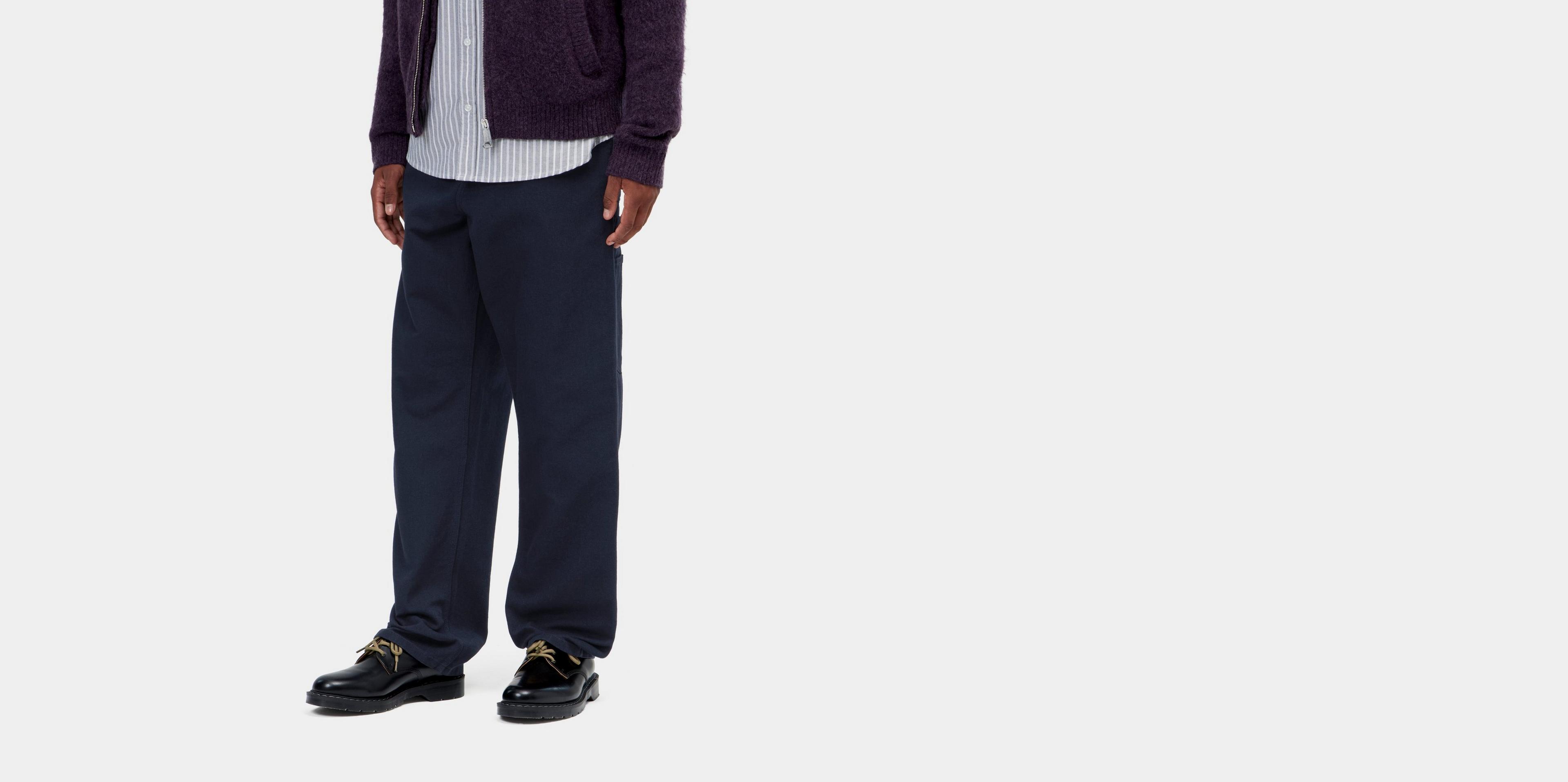 Carhartt WIP Single Knee Pant, Dark Navy | Official Online Store