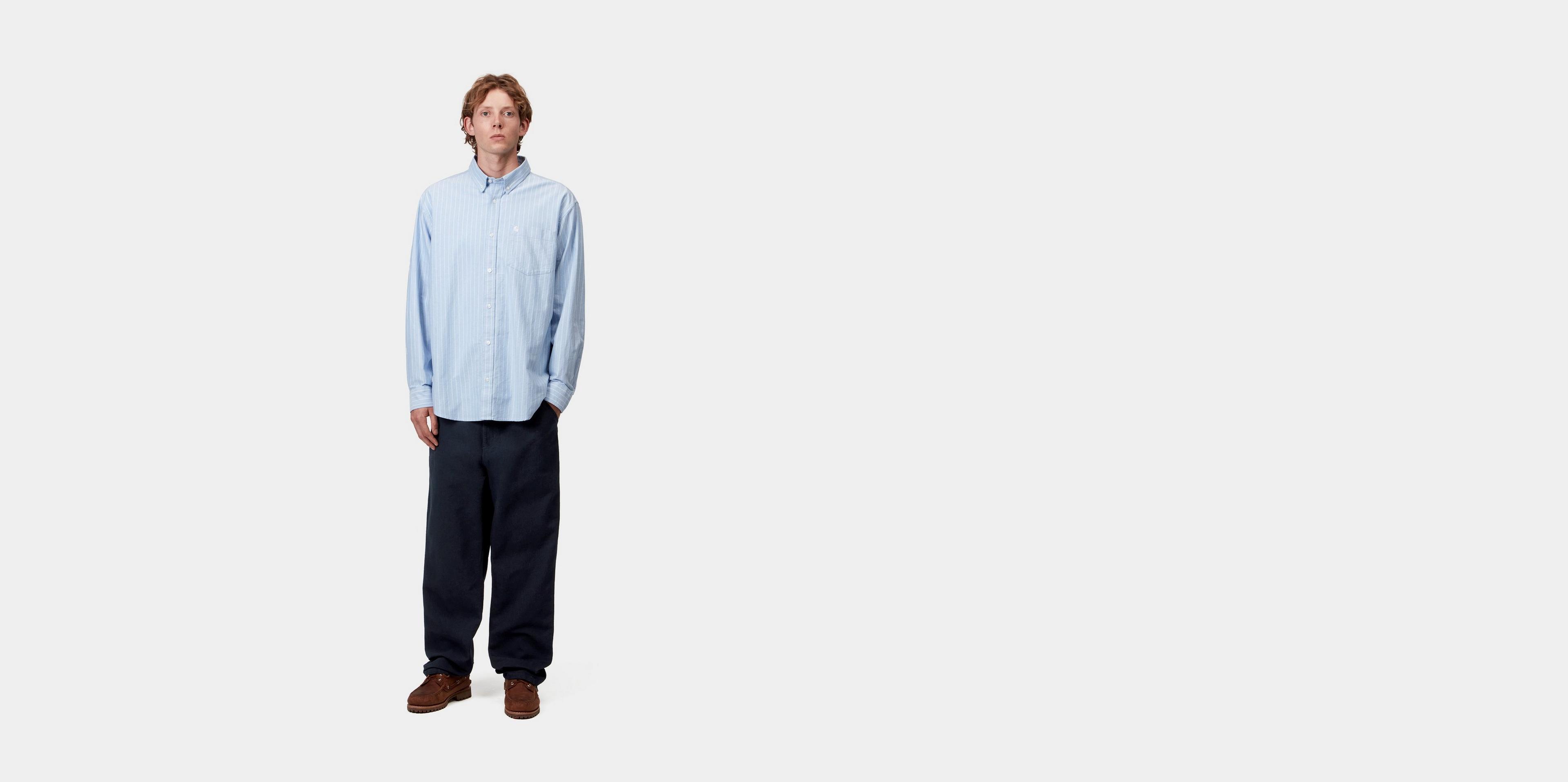 Carhartt シングルニー　w40 フェードネイビー！ Carhartt WIP OG Single Knee Canvas Pant Deep Night Stone Washed