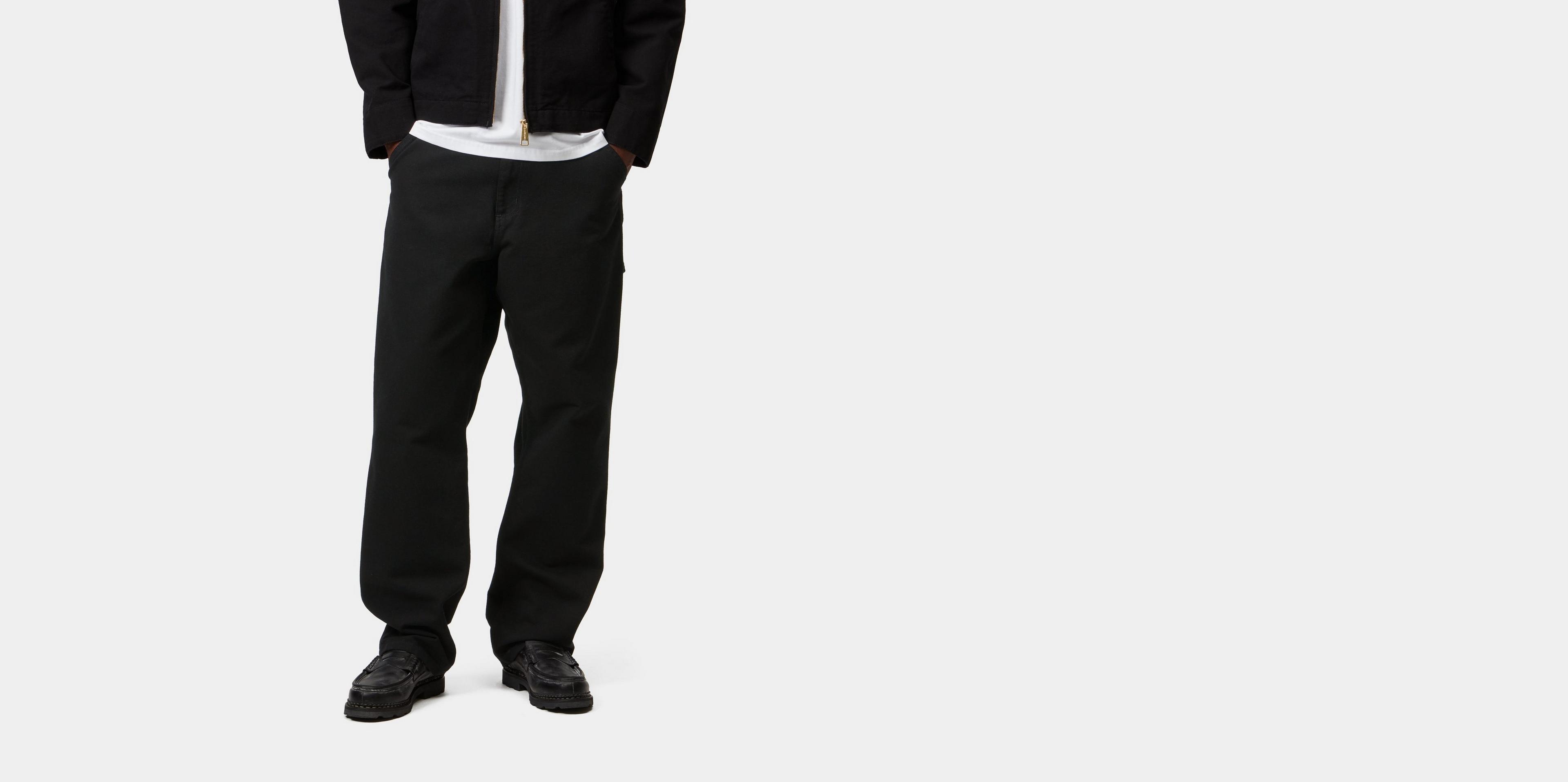 Carhartt Single Knee Pant 36 x 32 ブラック Carhartt WIP Single Knee Pant | Black | Official Carhartt