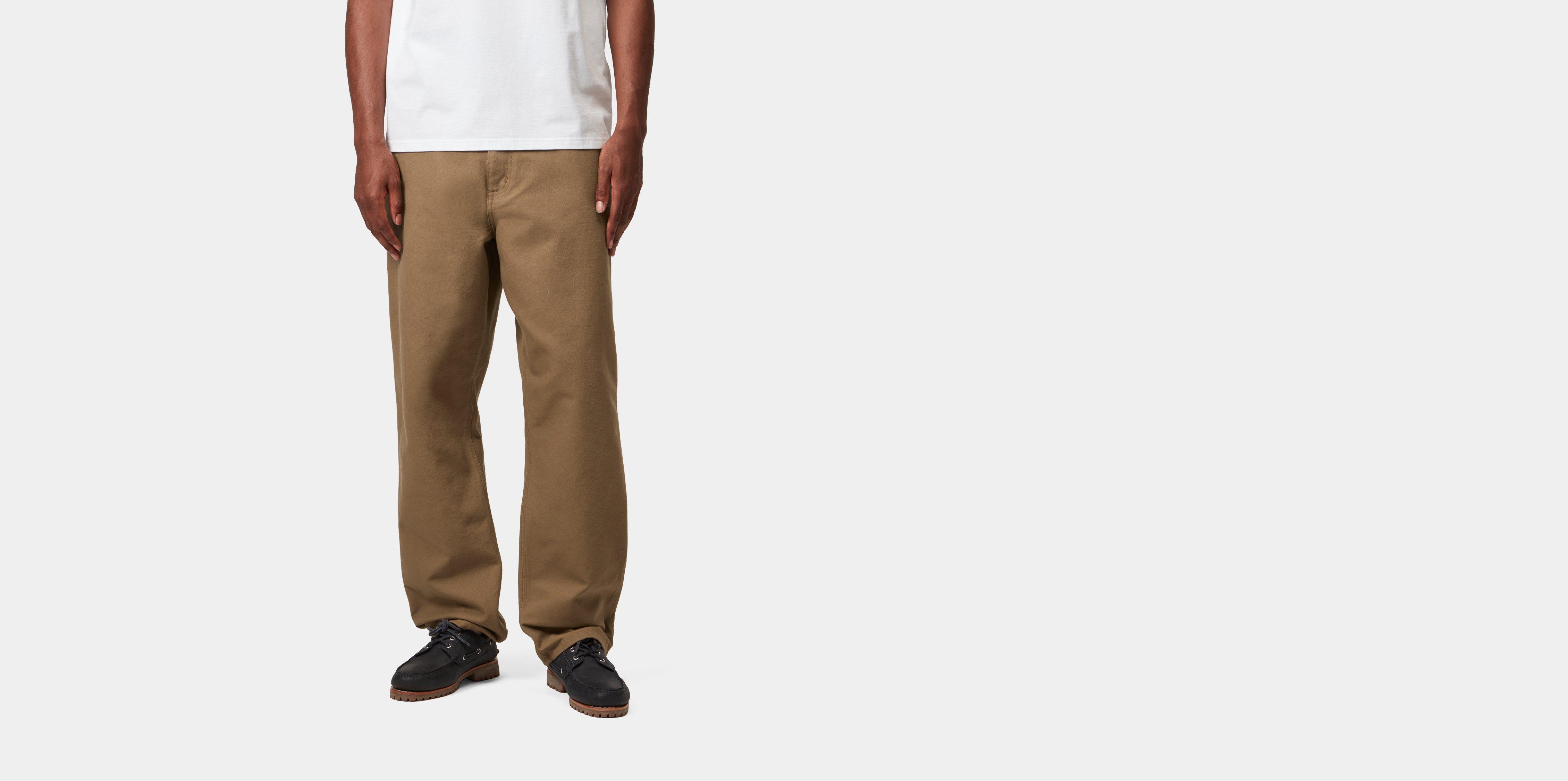 Carhartt WIP Single Knee Pant Hamilton Brown rinsed | 33/32 | Men