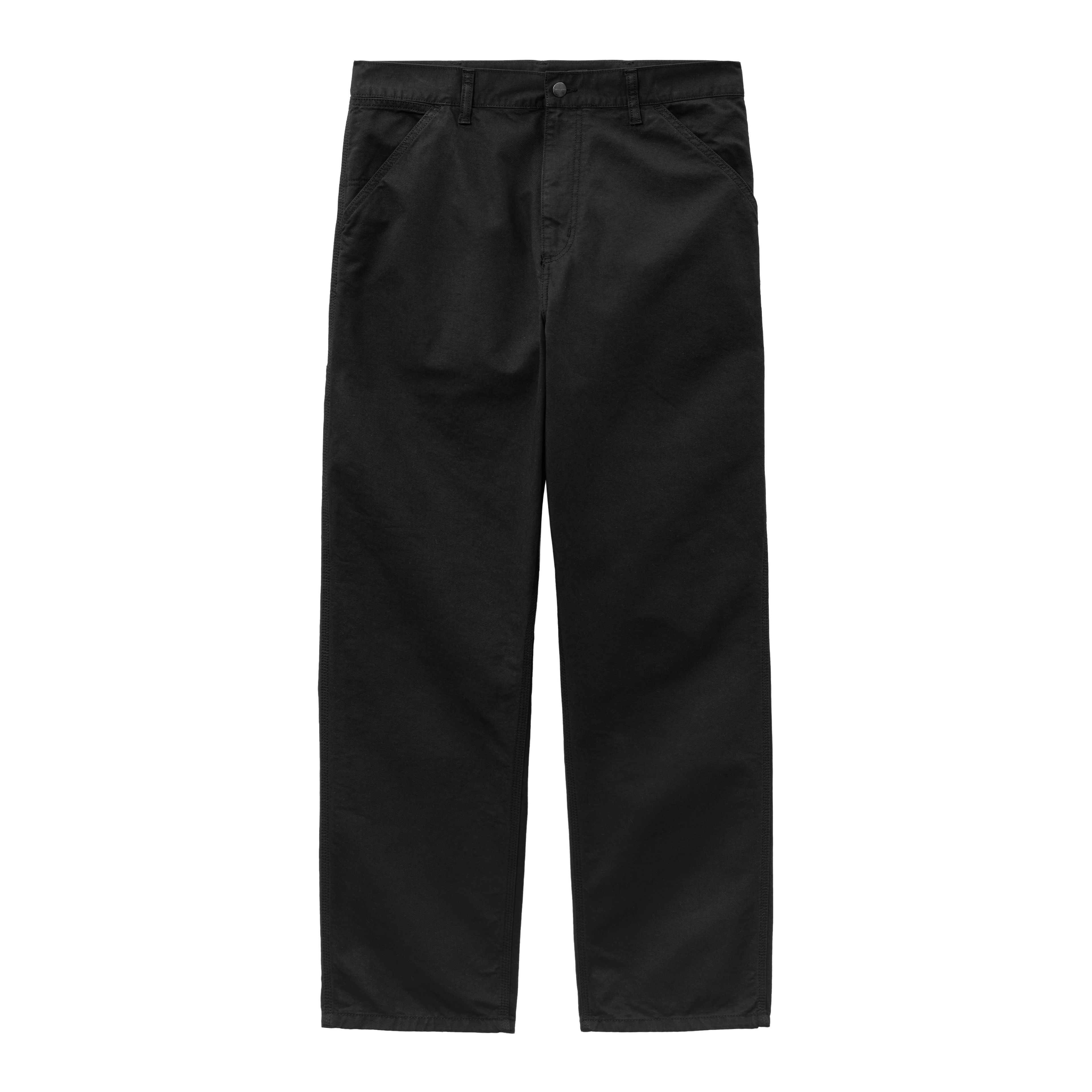 パンツ CARHARTT WIP SINGLE KNEE PANT FW19 CARHARTT WIP - Single Knee Pant Dearborn Canvas Black – suuupply