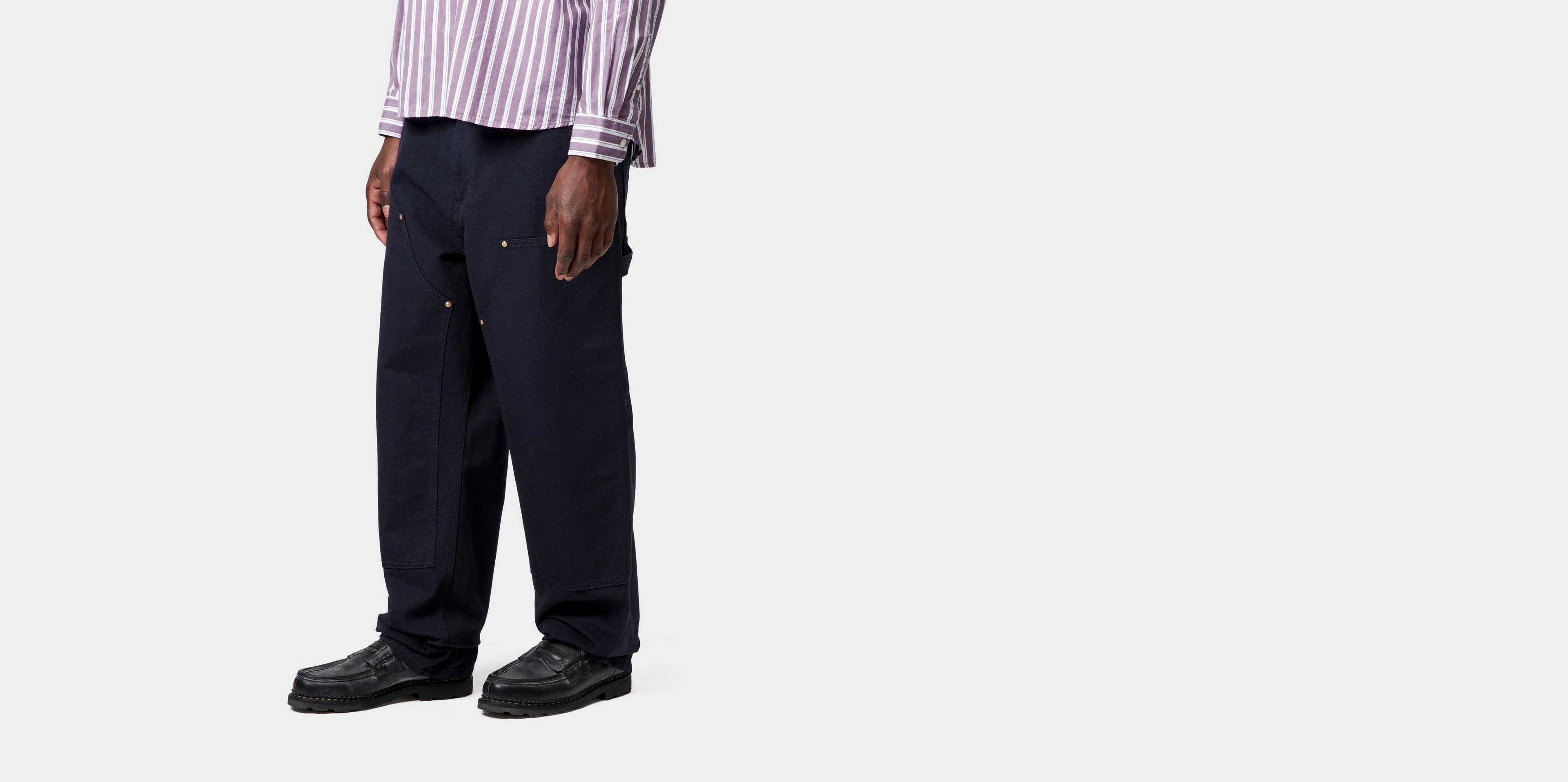 Carhartt WIP Double Knee Pant, Dark Navy | Official Online Store