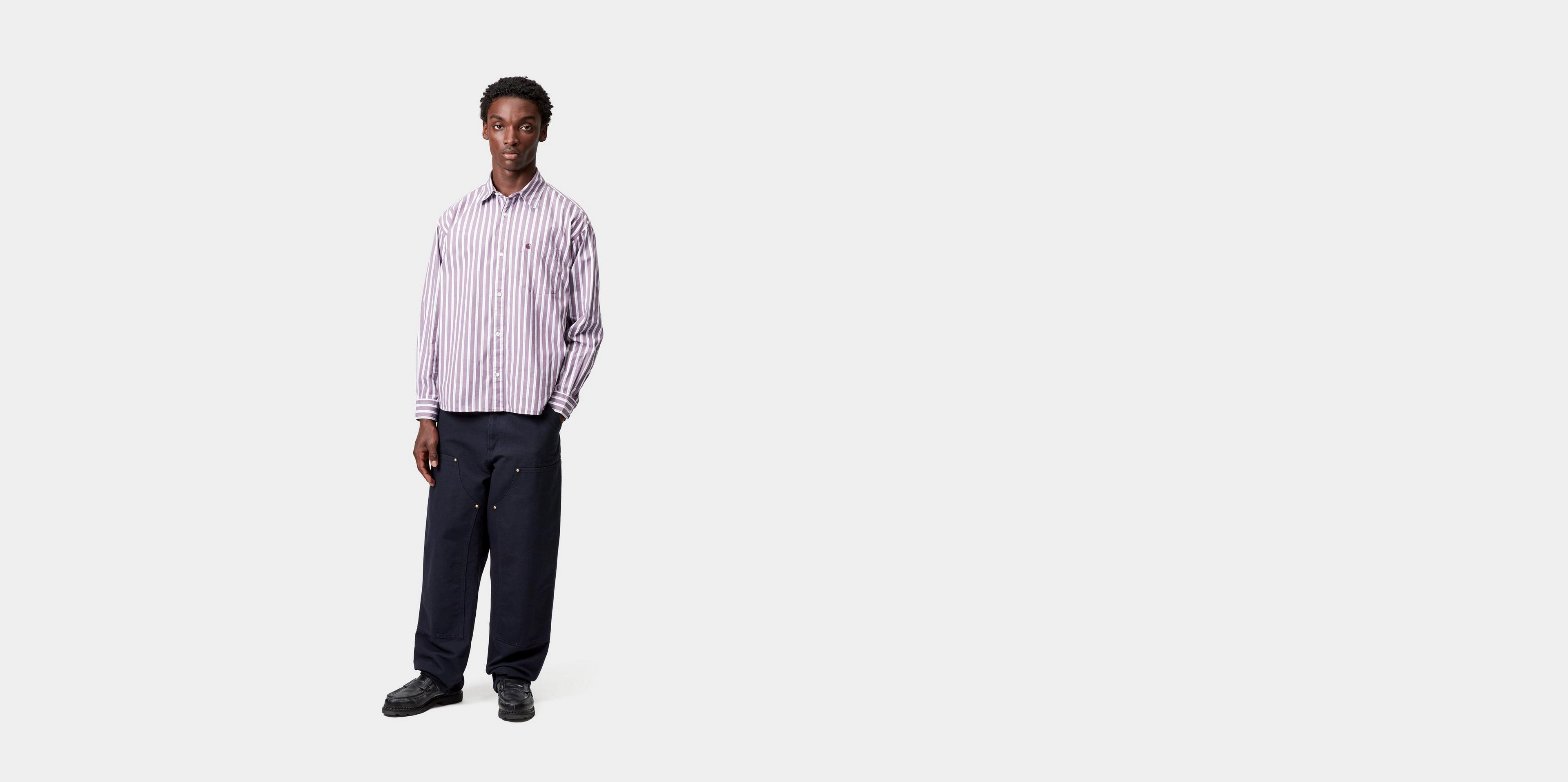 Carhartt WIP Double Knee Pant, Dark Navy | Official Online Store