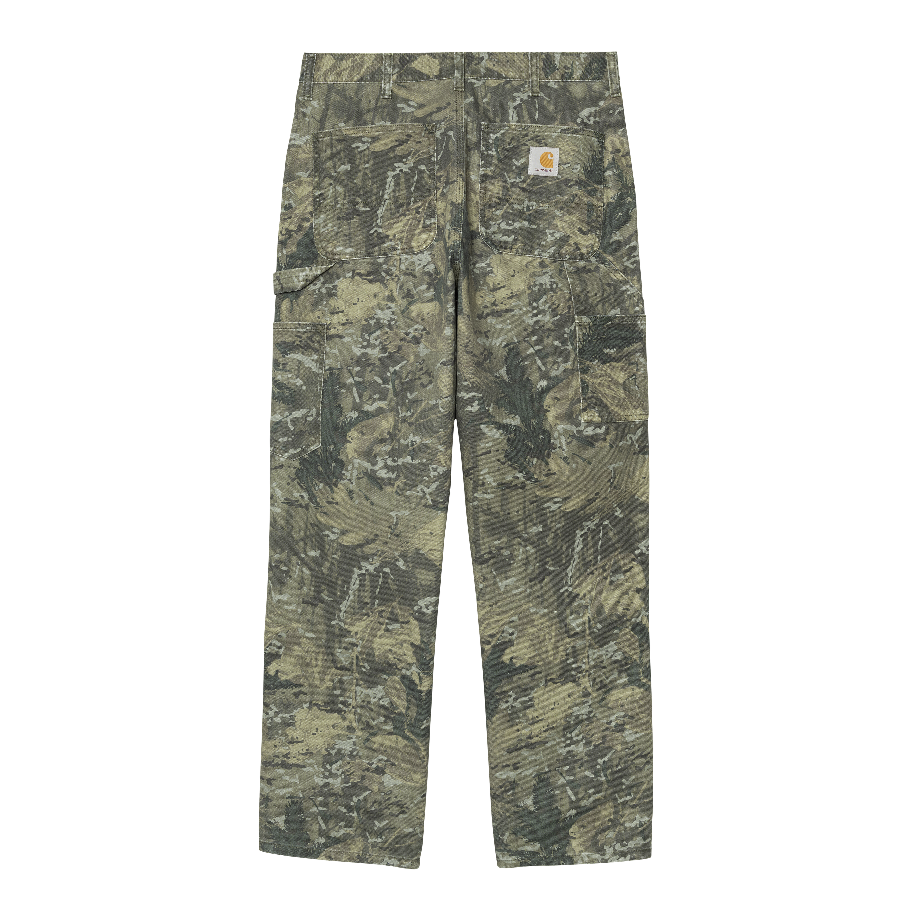 Carhartt WIP Double Knee Pant, Camo Combi, Green | Negozio online