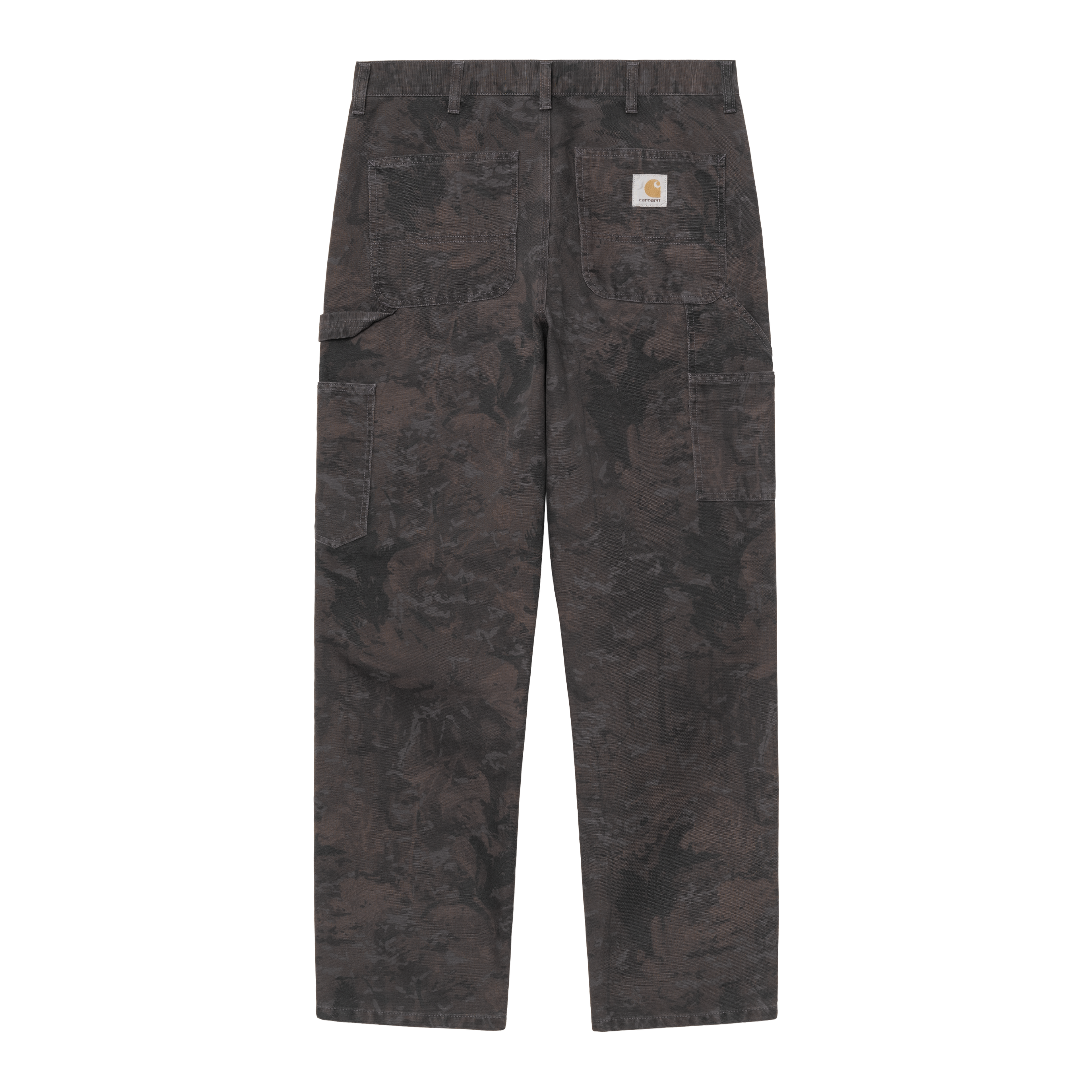Carhartt WIP Double Knee Pant, Camo Combi, Green / Graphite