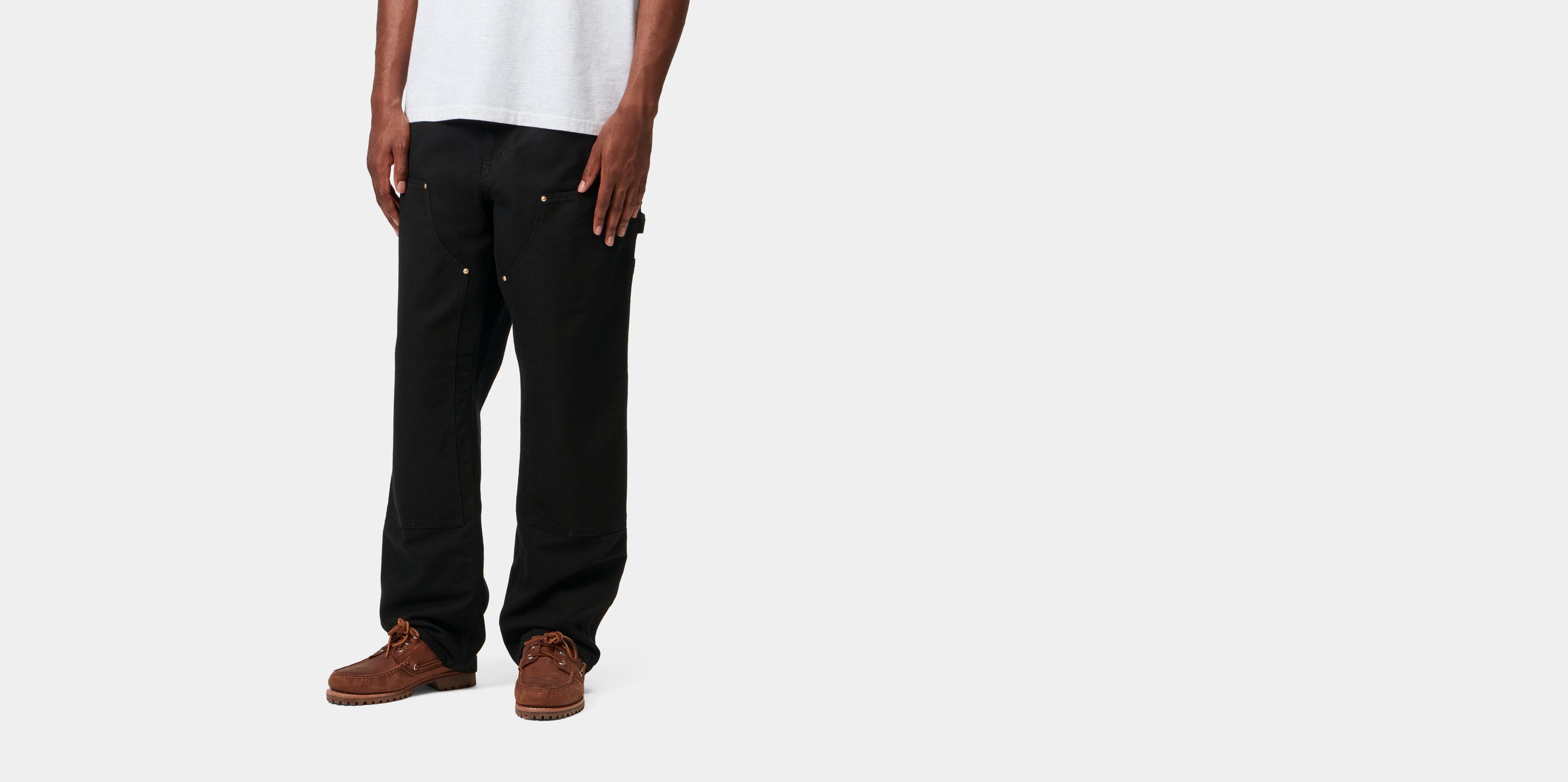 パンツ Carhartt WIP DOUBLE KNEE PANT(rinsed) Carhartt WIP Double Knee Pant, Graphite | Official Online Store