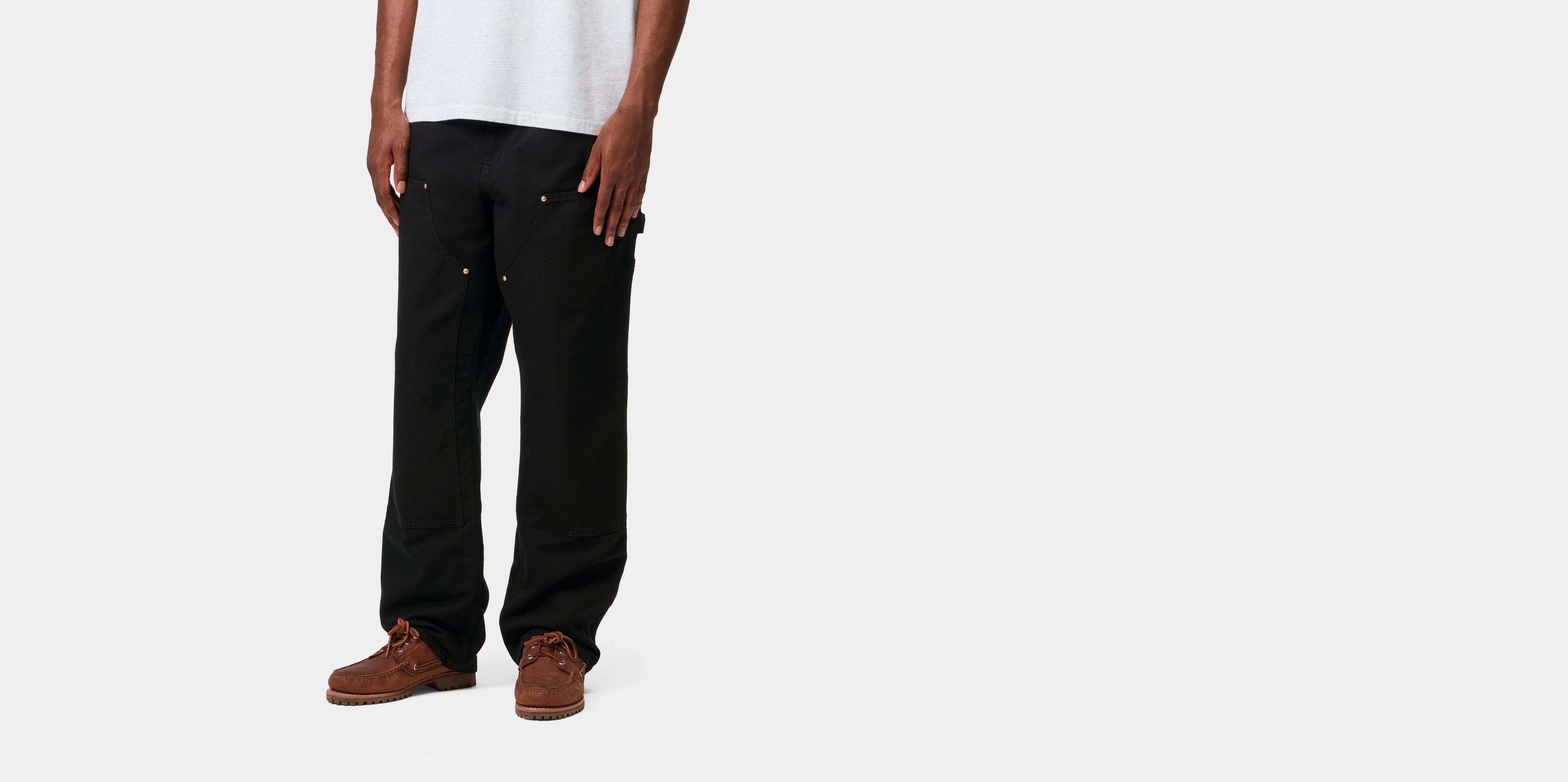 Carhartt WIP Double Knee Pant, Black | Negozio online ufficiale