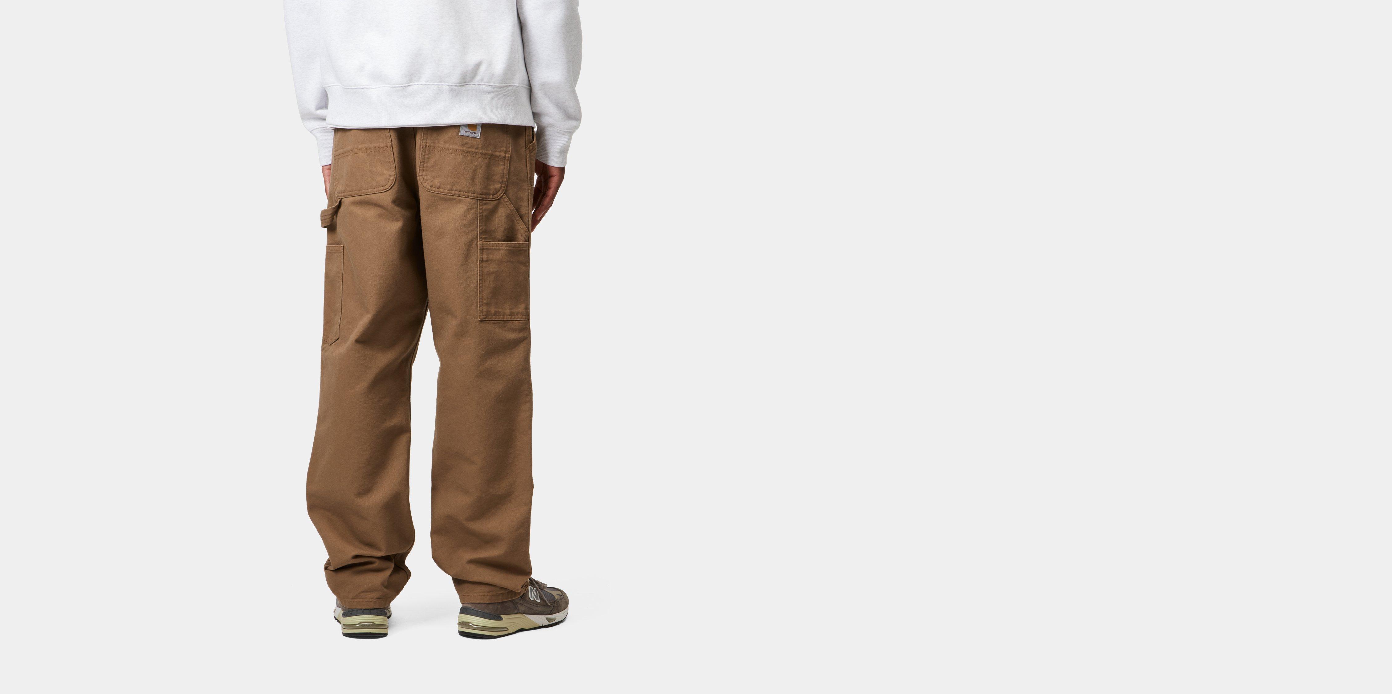carhartt wipダブルニーブラウン Carhartt WIP Double Knee Pant, Hamilton Brown | Official Online Store
