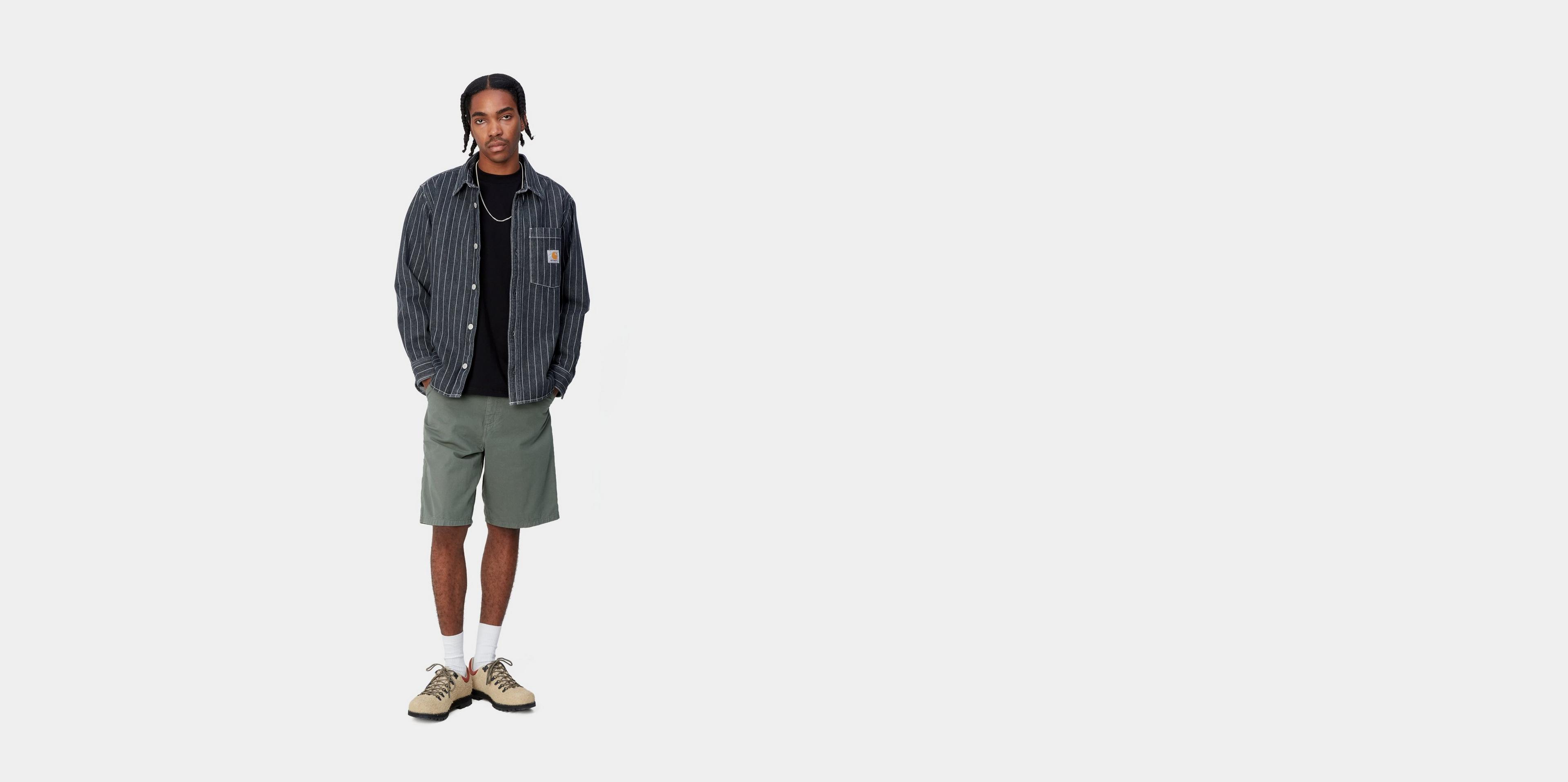 Carhartt WIP Single Knee Short, Park | Official Online Store
