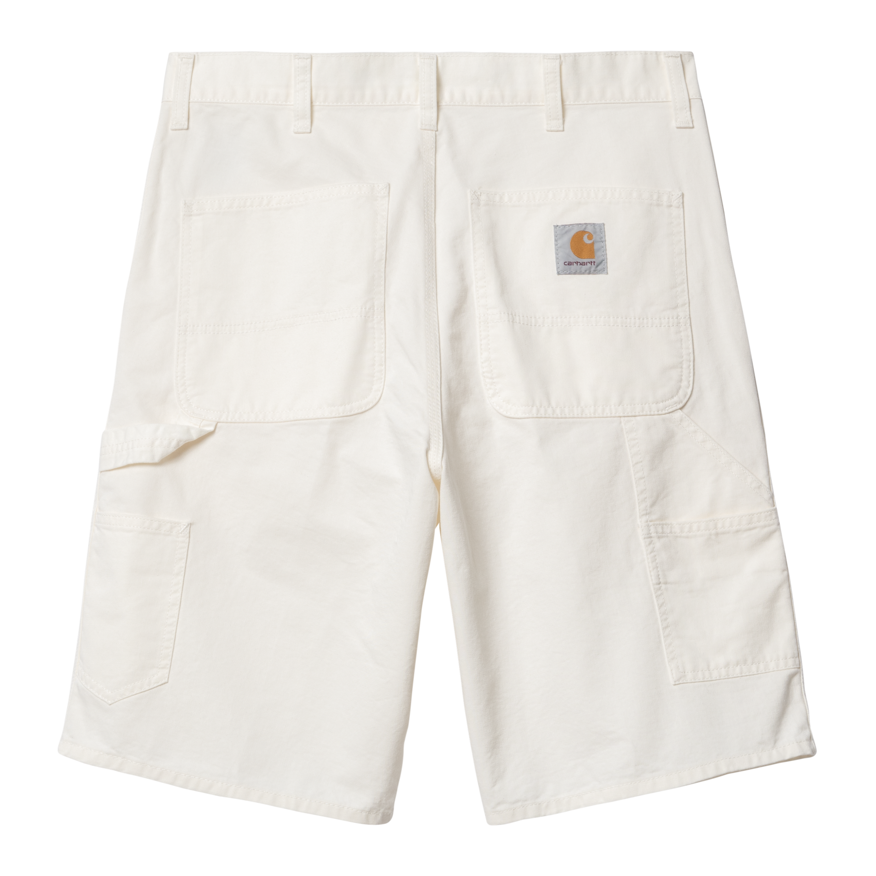 Carhartt WIP Single Knee Short in Weiß