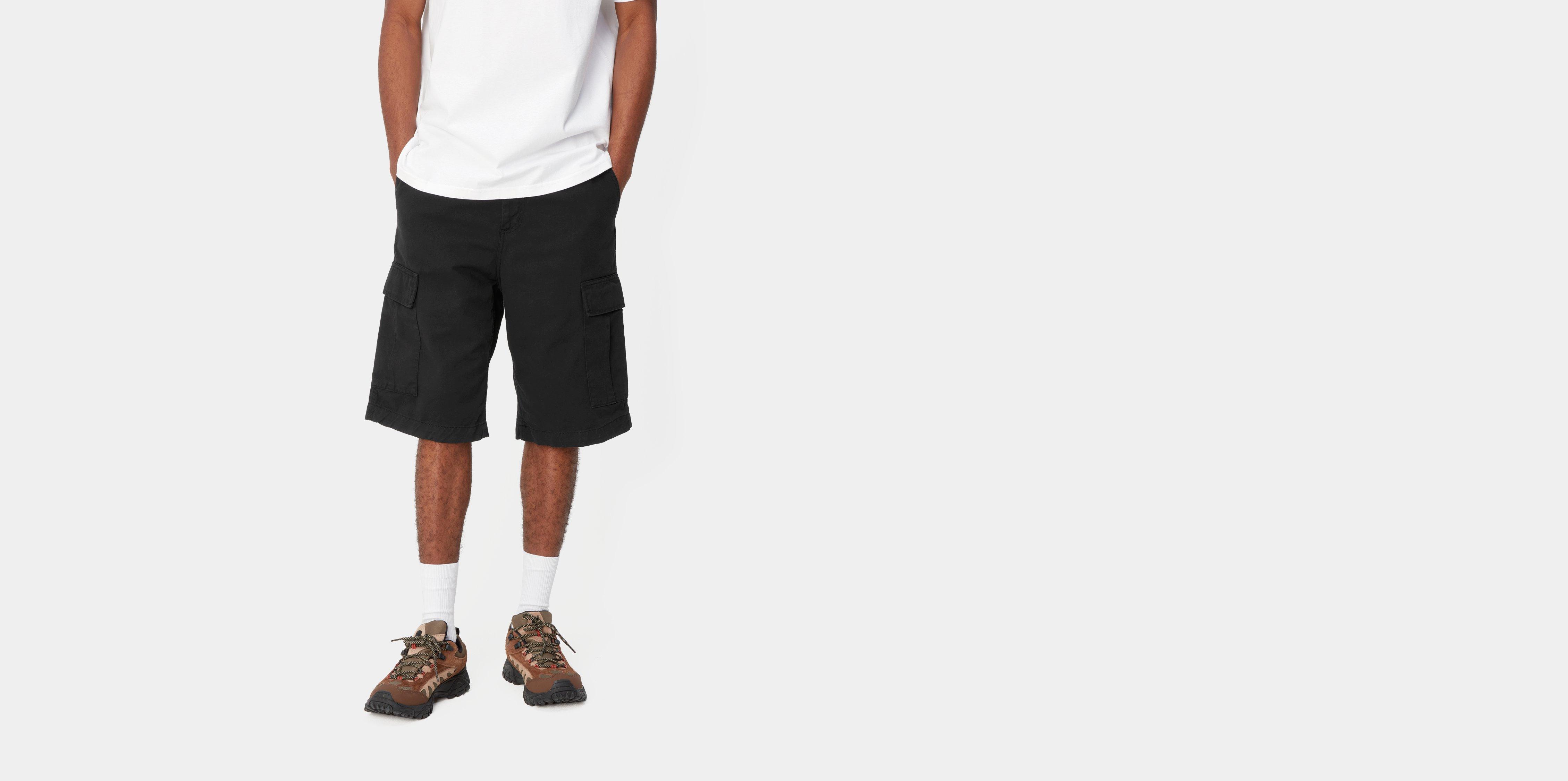 Carhartt WIP Regular Cargo Short Black Official Online Store