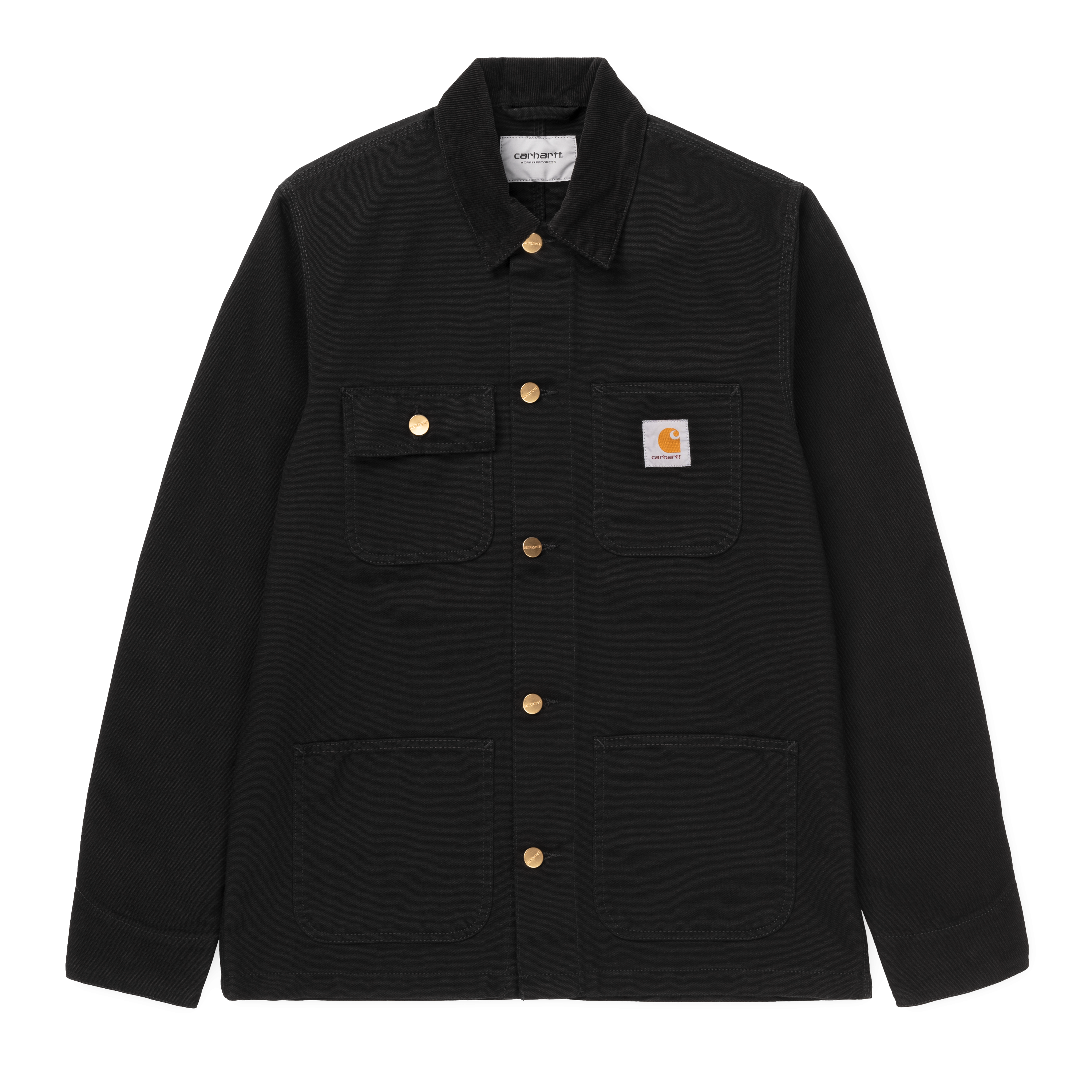 Carhartt WIP Michigan Coat (Summer) in Schwarz