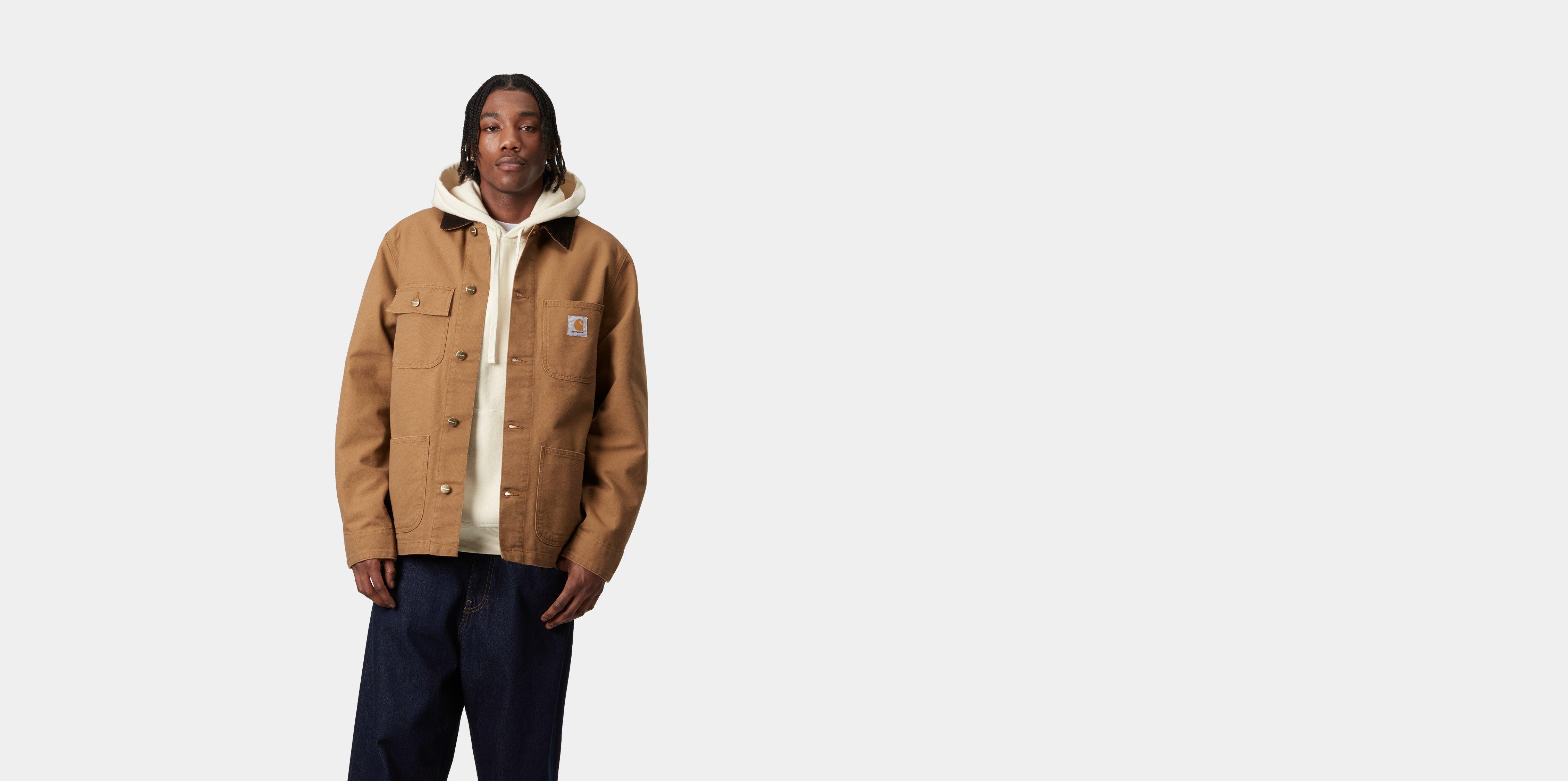 Carhartt WIP Michigan Coat (Spring) (Hamilton Brown/Tobacco) outlets (XL)