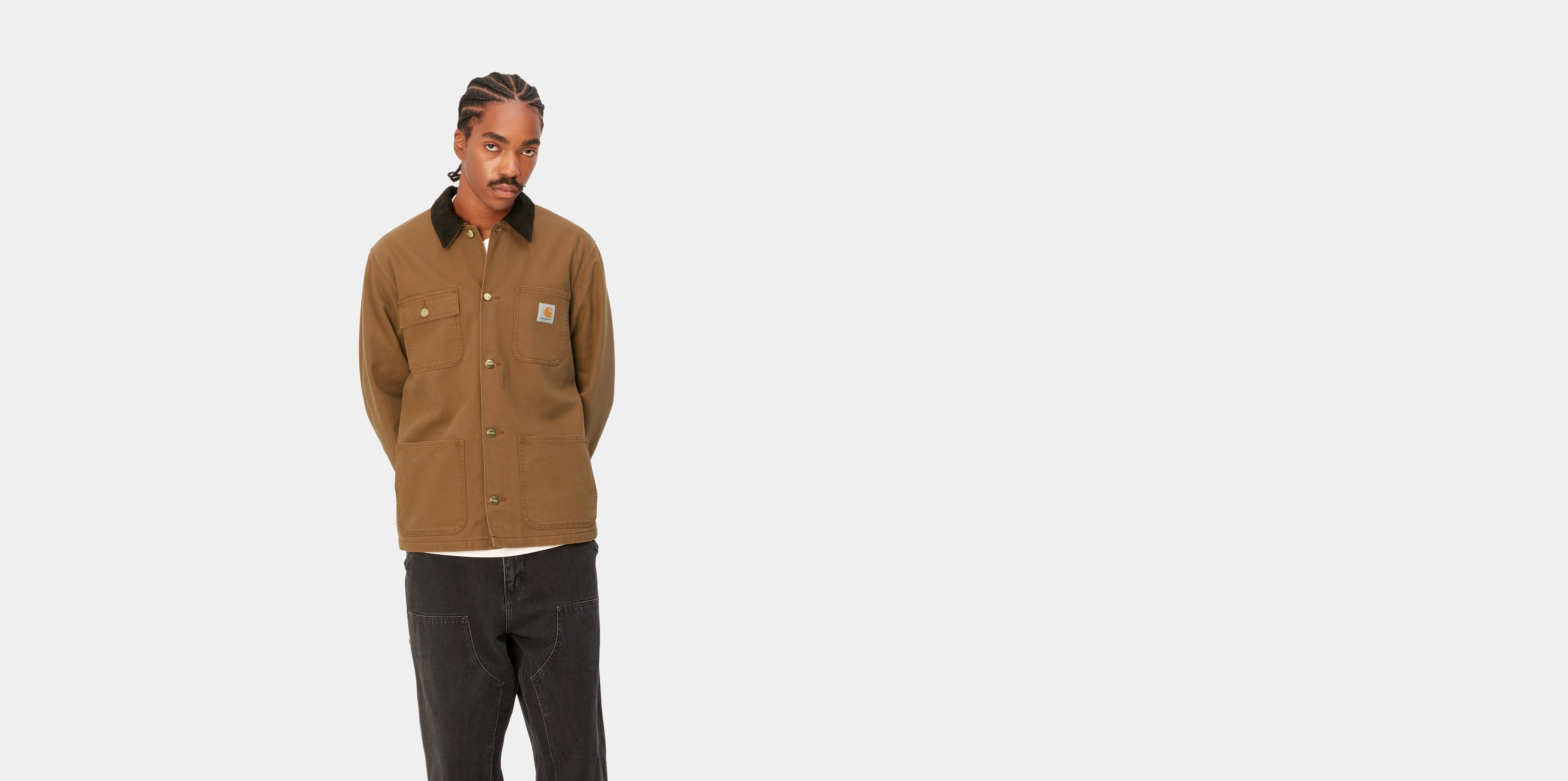 Carhartt WIP Michigan Coat (Summer), Hamilton Brown / Tobacco ...