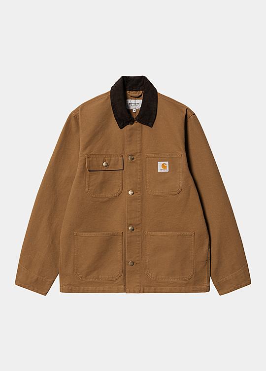Carhartt WIP OG Detroit Jacket, Blue / Dusty H Brown Carhartt WIP OG Detroit Jacket, Blue / Dusty H Brown