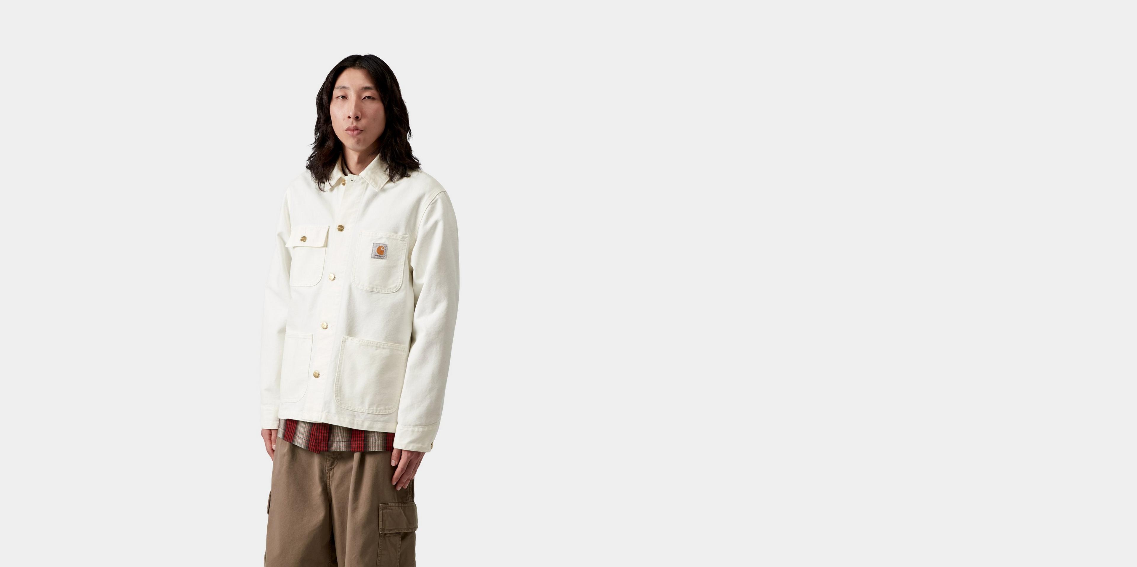 Carhartt WIP Michigan Coat (Summer), Wax / Wax | Official Online Store