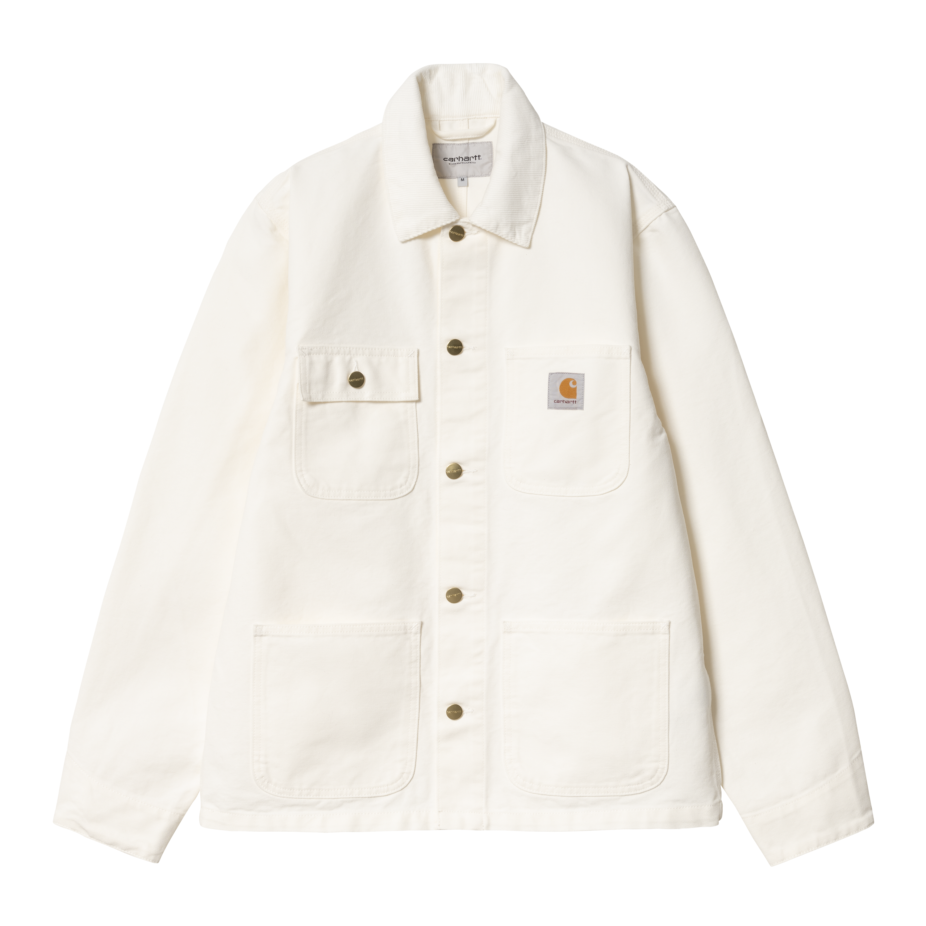 Carhartt WIP Michigan Coat (Summer) in Weiß