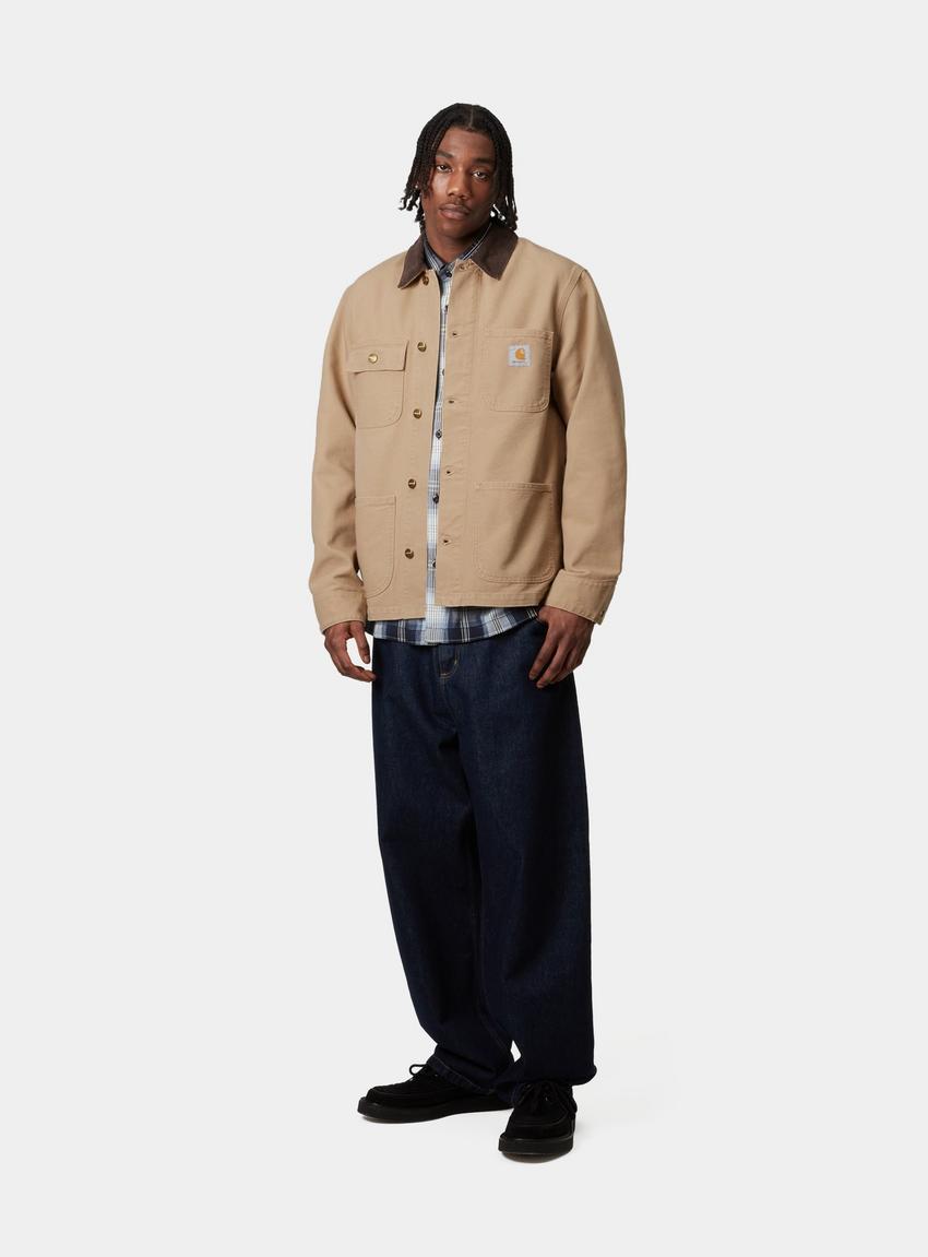 Carhartt WIP Michigan Coat (Summer), Dusty H Brown / Tobacco Carhartt WIP Michigan Coat (Summer), Dusty H Brown / Tobacco