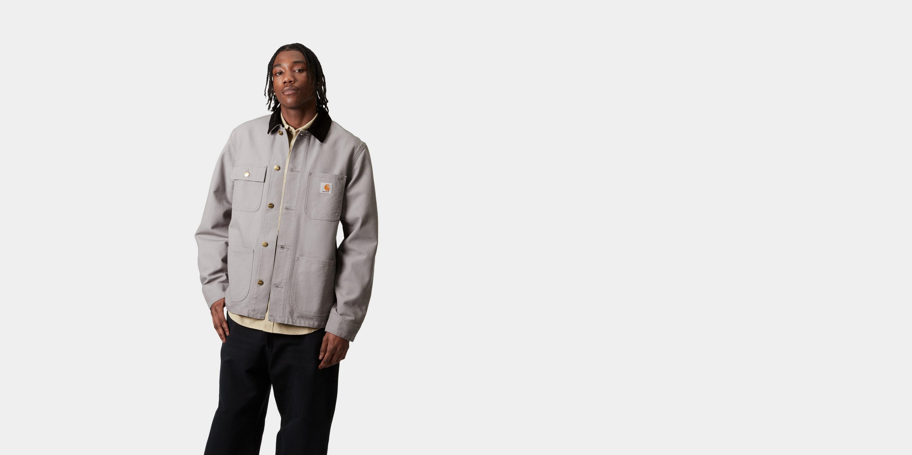 ジャケット・アウター Carhartt WIP MICHIGAN COAT Yosemite S Carhartt WIP Michigan Coat (Summer), Yosemite / Black